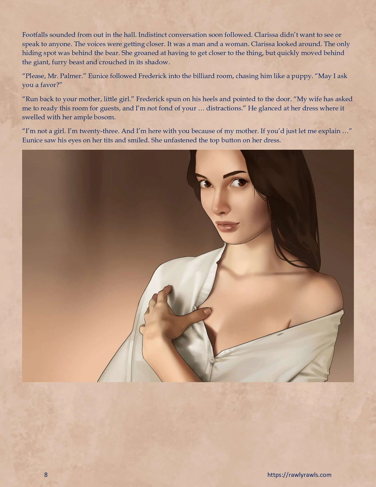 Murder At Palmer Lodge [Laimov , RawlyRawls] - Chapter 4 — Page 8