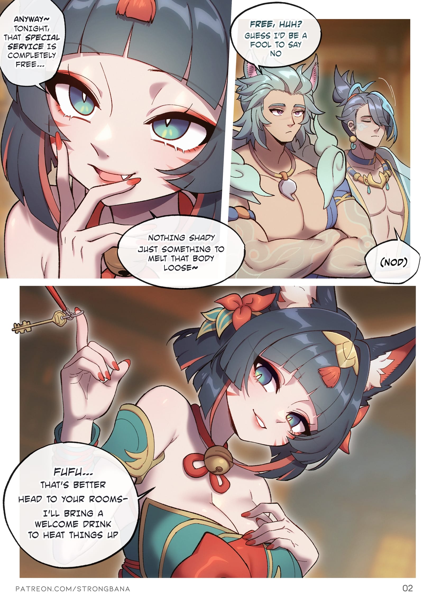 After Hours Service (League of Legends) [Strong Bana] - Chapter 1 — Page 6