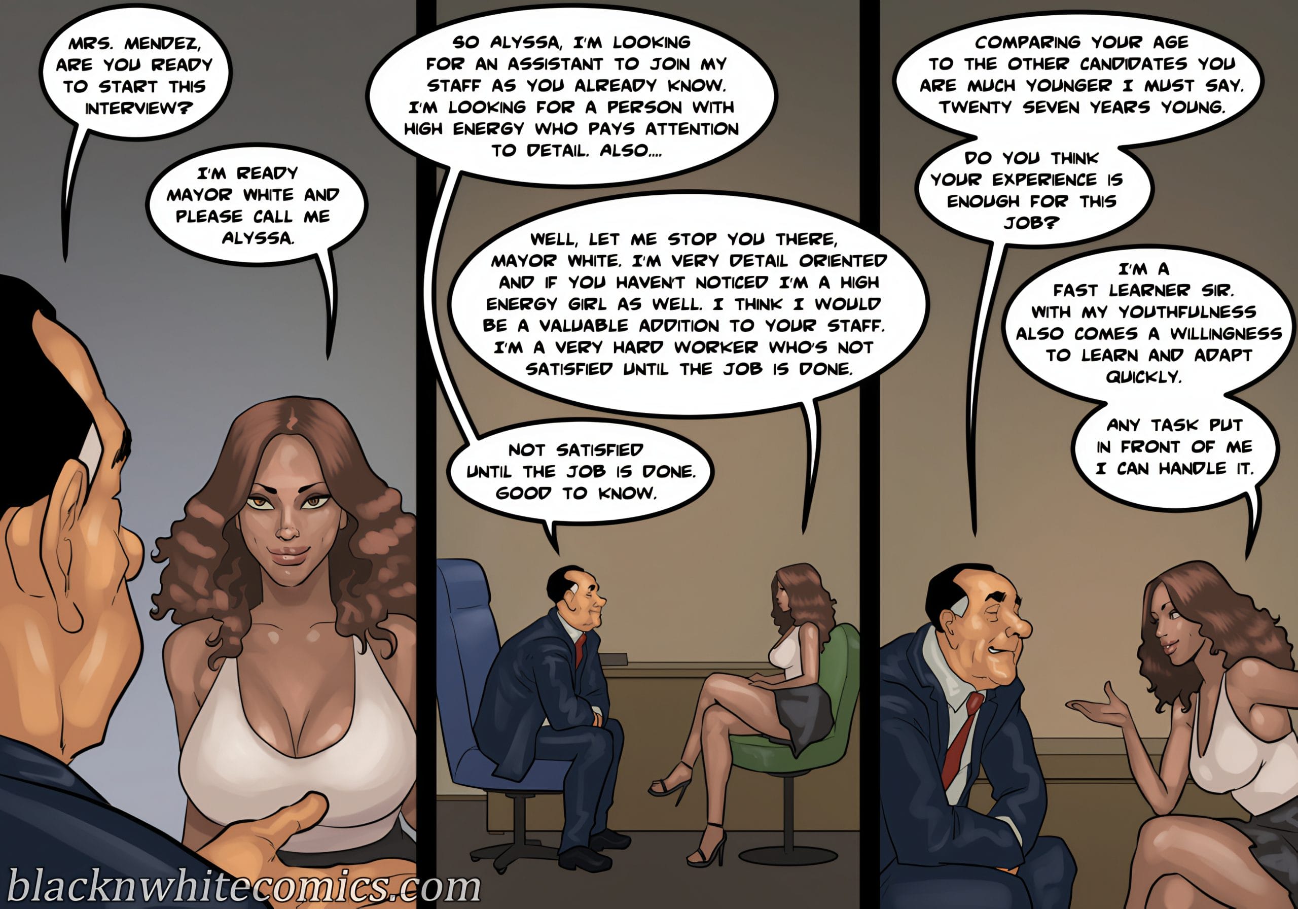 The Mayor [BlackNWhiteComics] - Chapter 6 — Page 104