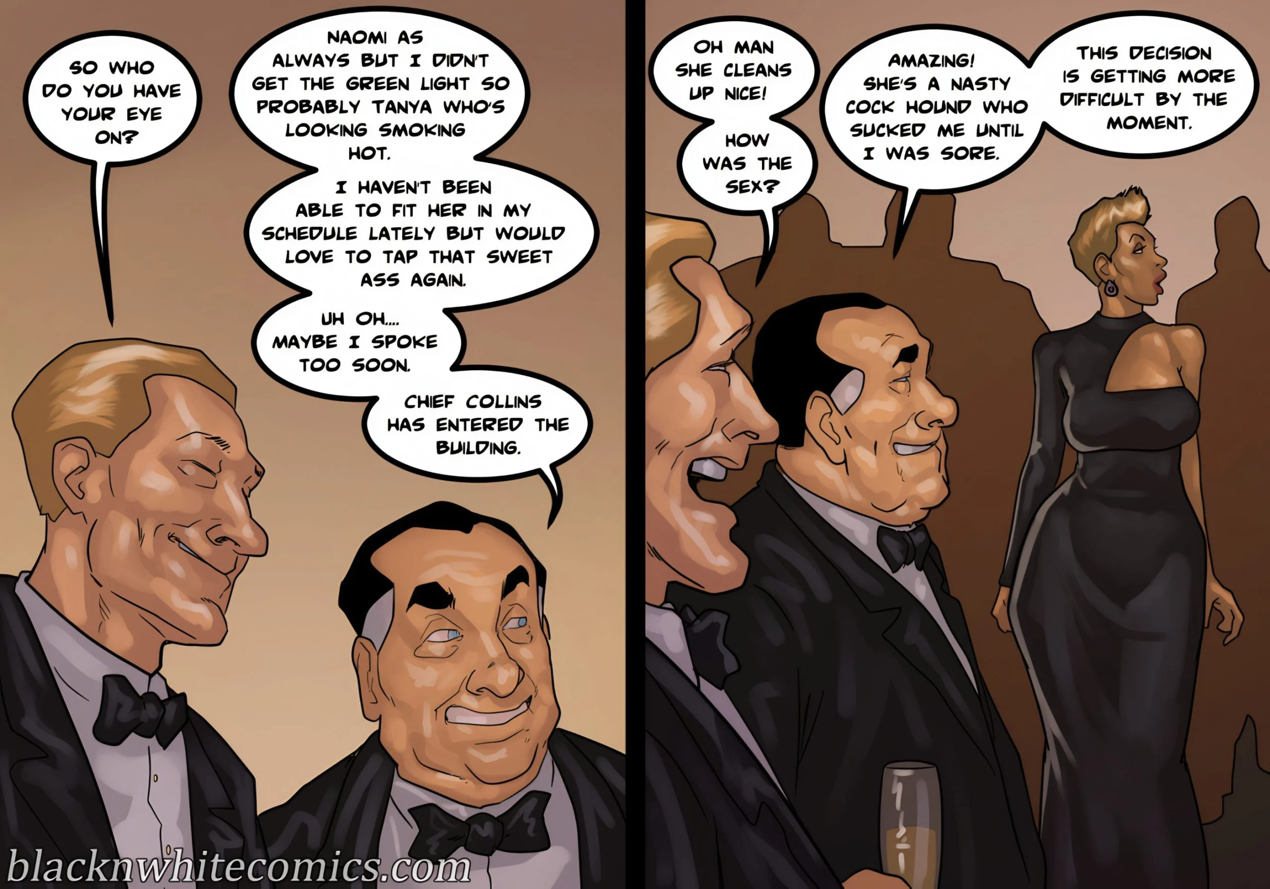 The Mayor [BlackNWhiteComics] - Chapter 6 — Page 12