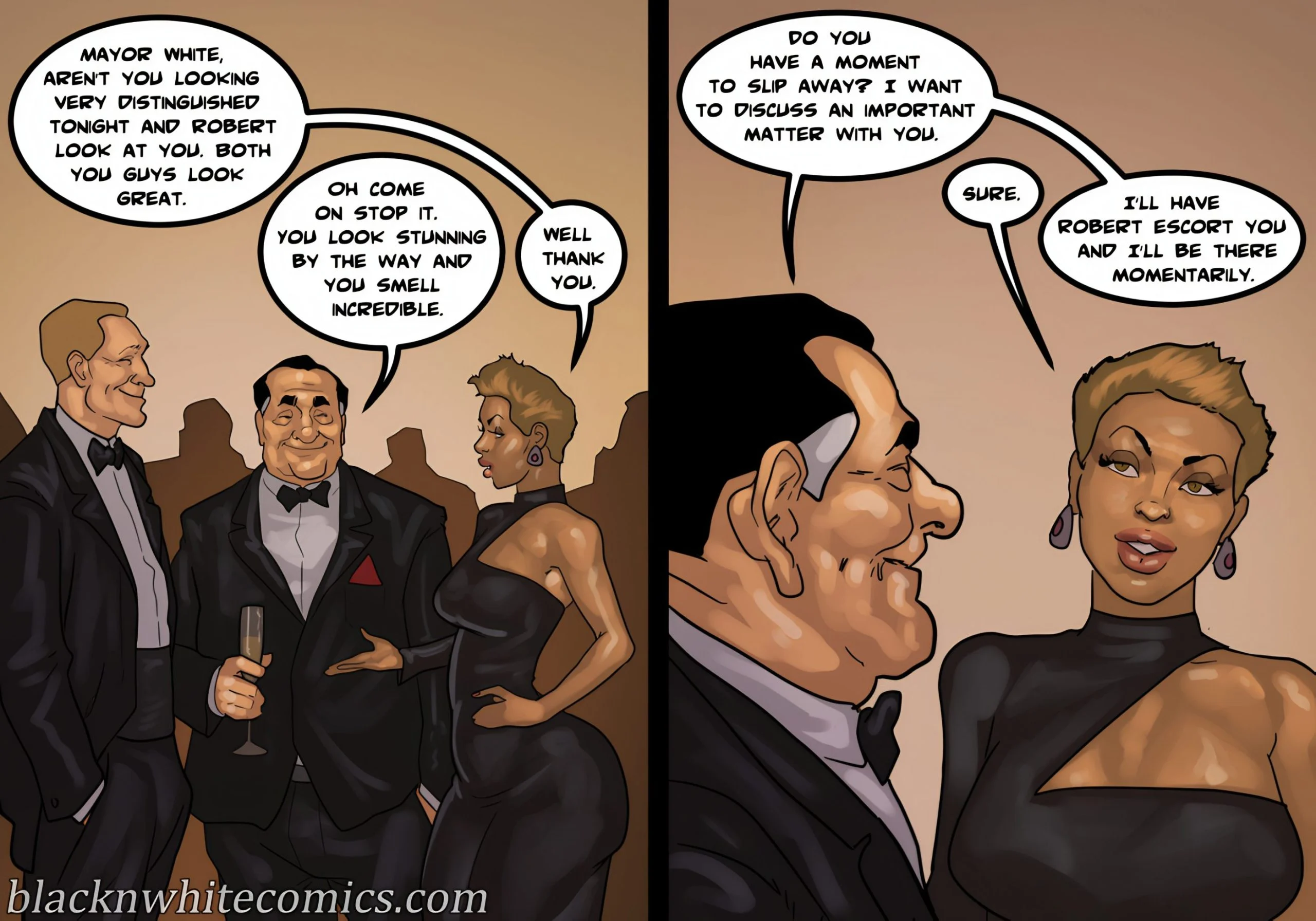 The Mayor [BlackNWhiteComics] - Chapter 6 — Page 13