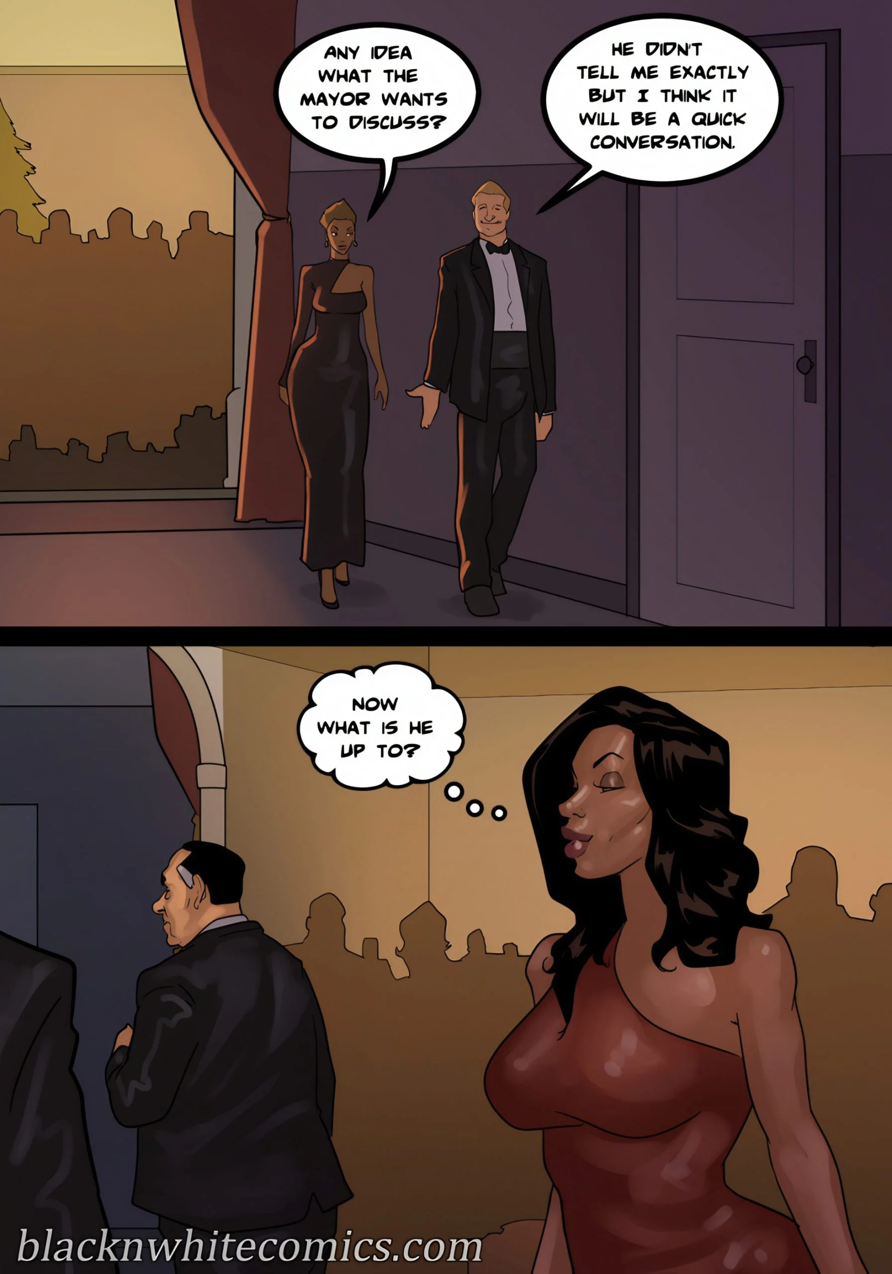 The Mayor [BlackNWhiteComics] - Chapter 6 — Page 14