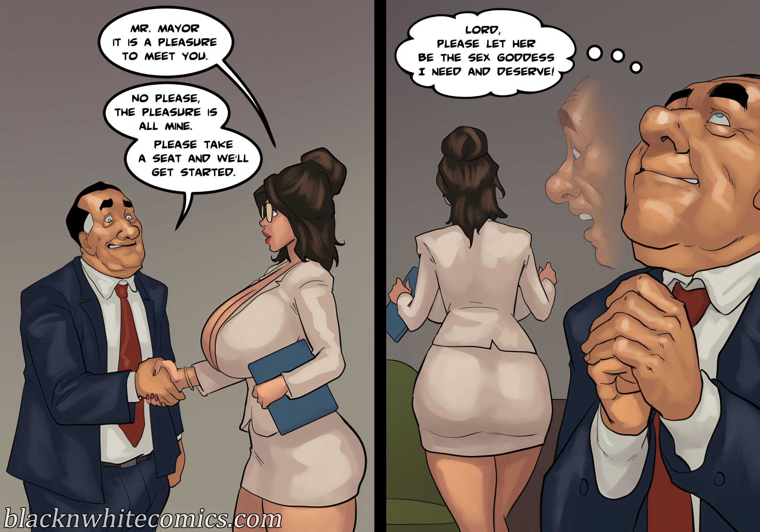 The Mayor [BlackNWhiteComics] - Chapter 6 — Page 152