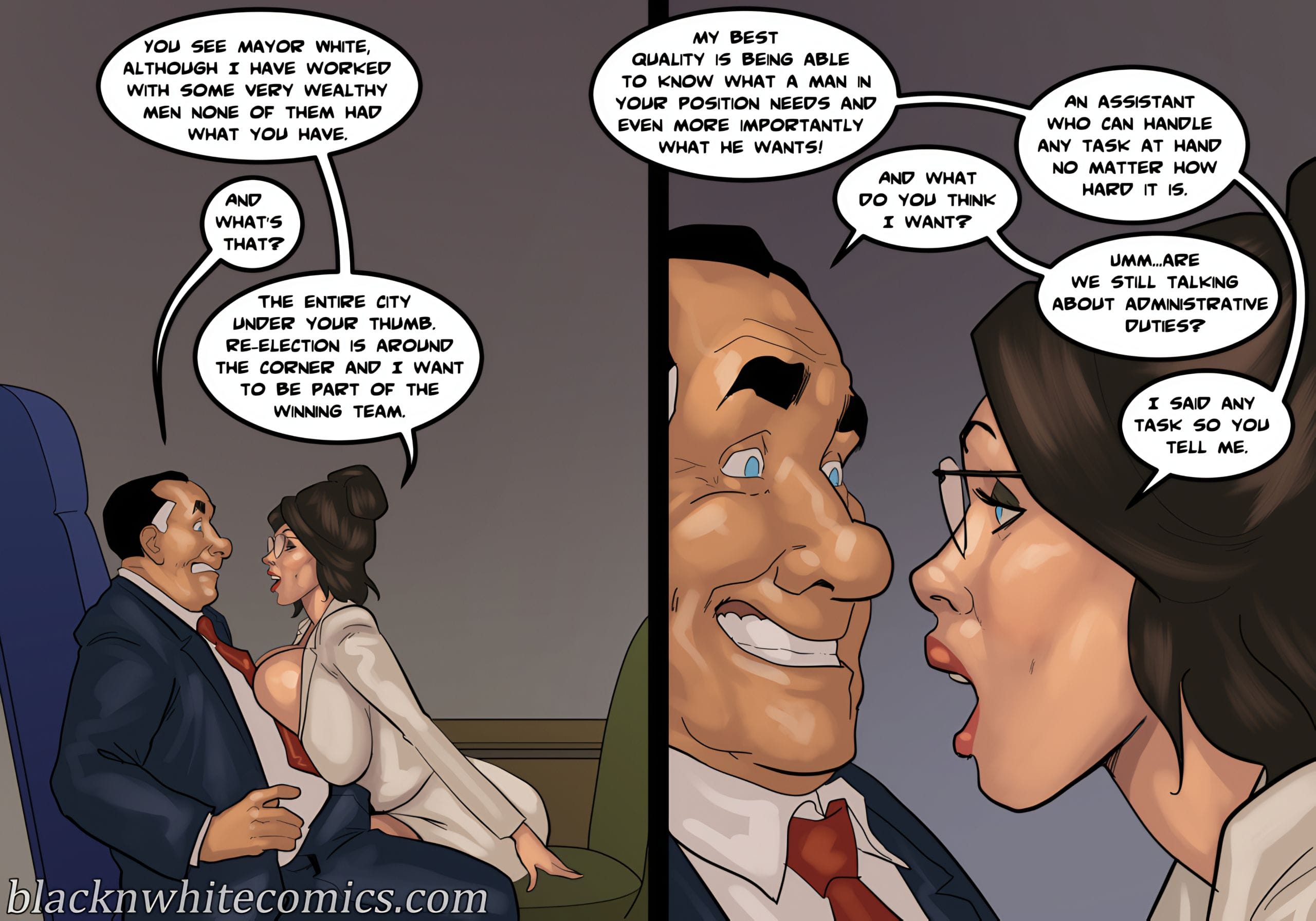 The Mayor [BlackNWhiteComics] - Chapter 6 — Page 155