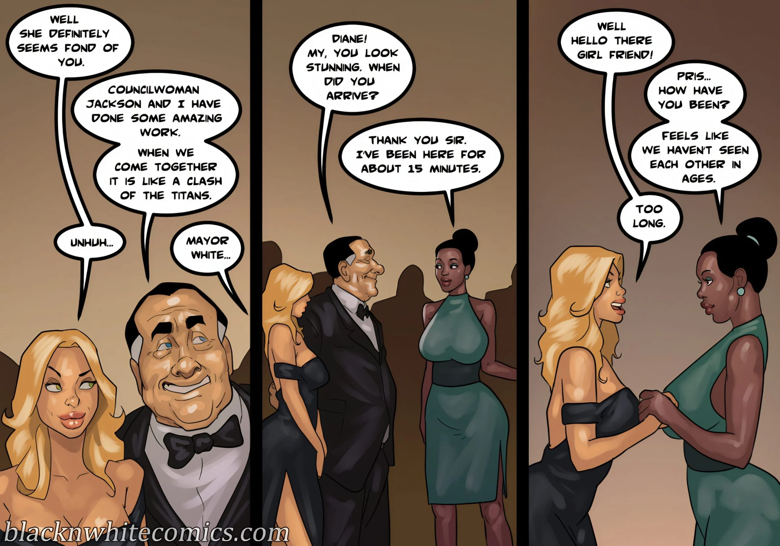 The Mayor [BlackNWhiteComics] - Chapter 6 — Page 5