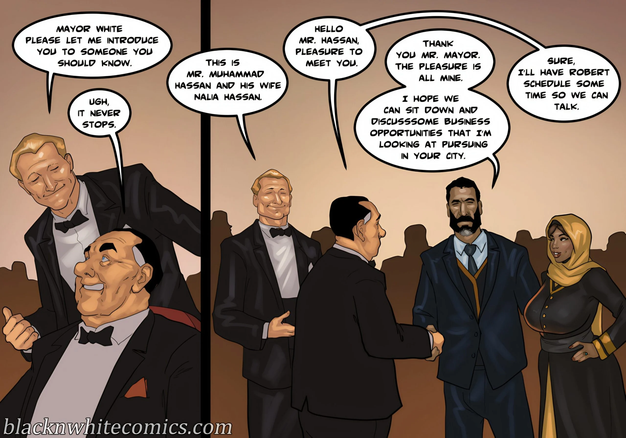 The Mayor [BlackNWhiteComics] - Chapter 6 — Page 57