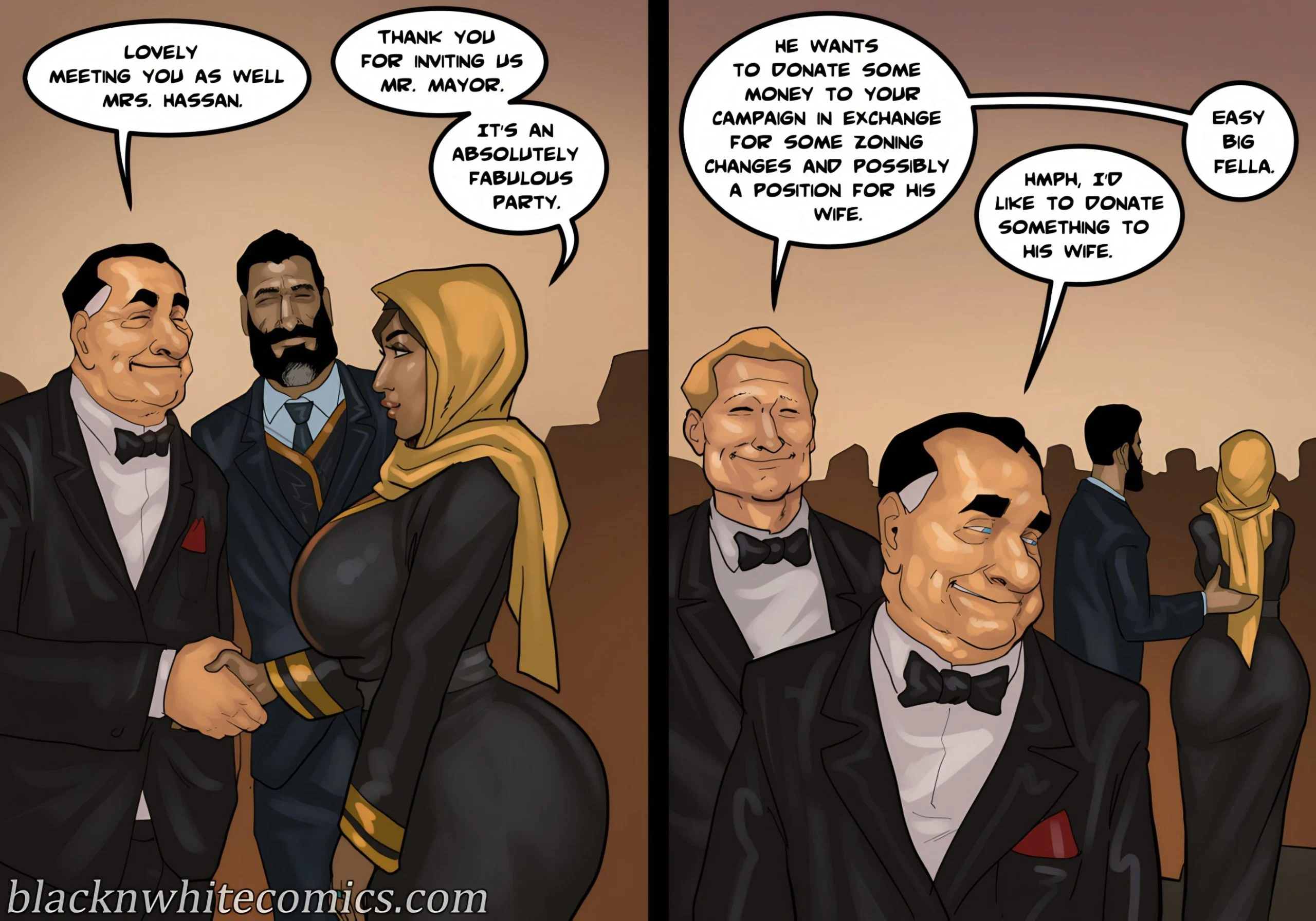 The Mayor [BlackNWhiteComics] - Chapter 6 — Page 58