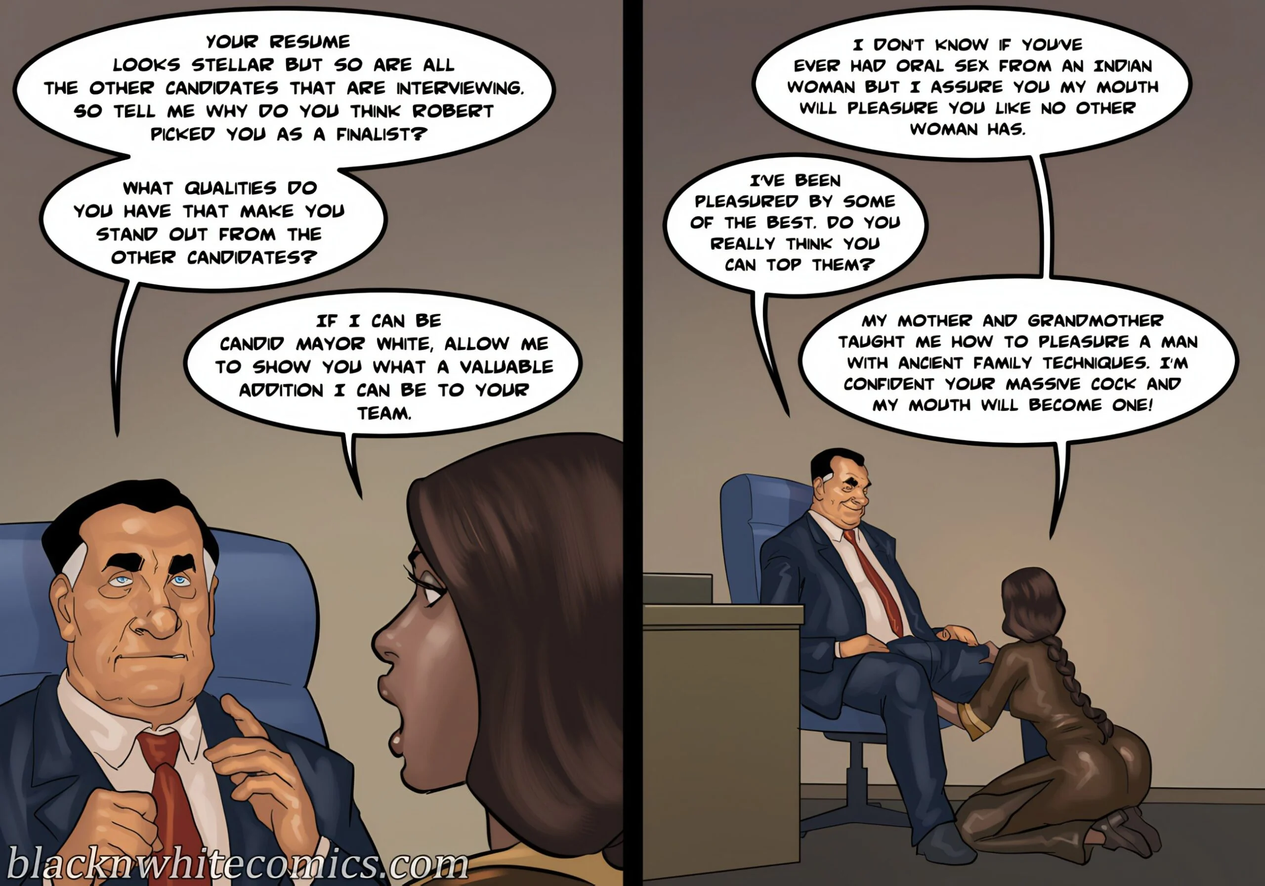 The Mayor [BlackNWhiteComics] - Chapter 6 — Page 85