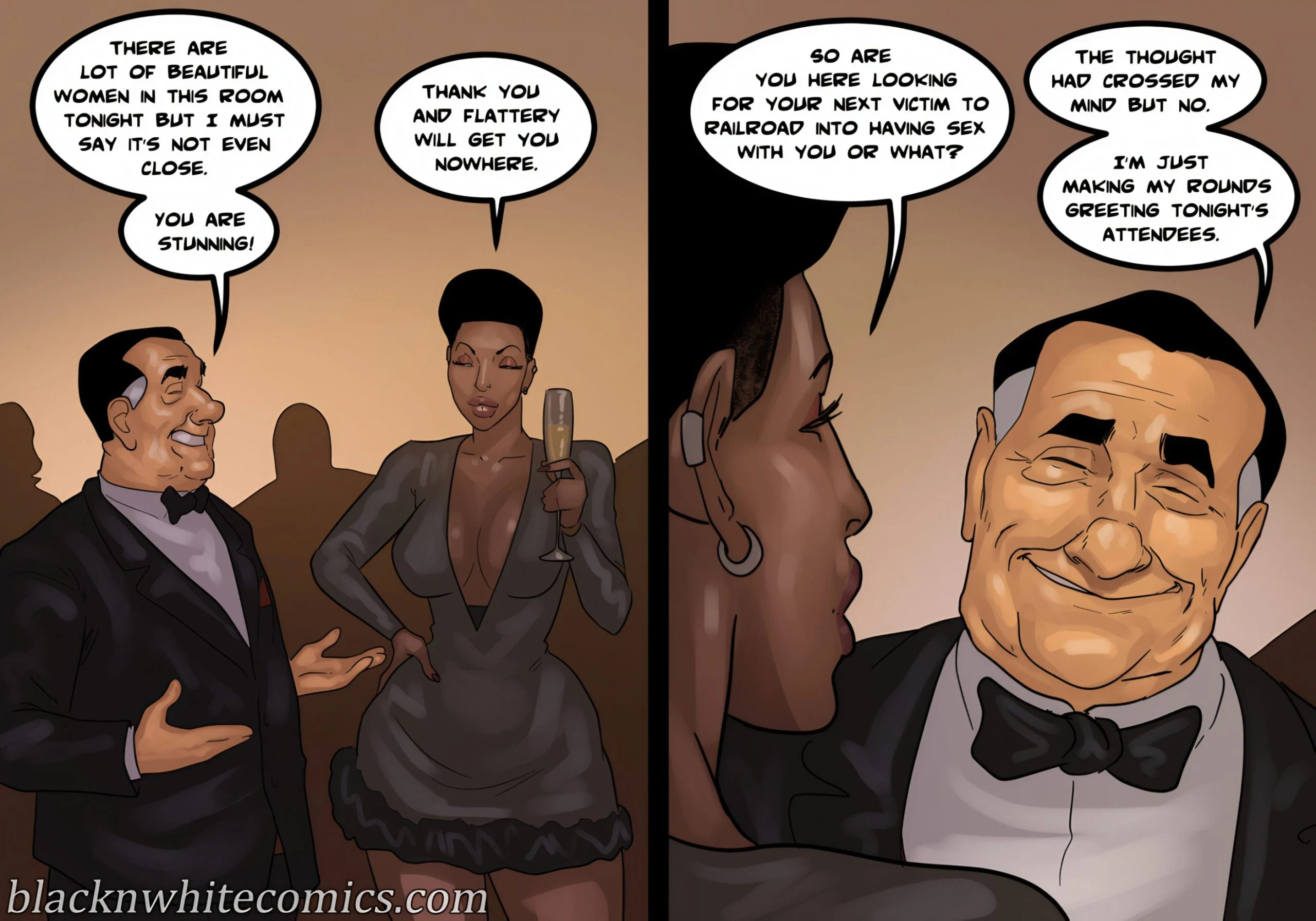 The Mayor [BlackNWhiteComics] - Chapter 6 — Page 9