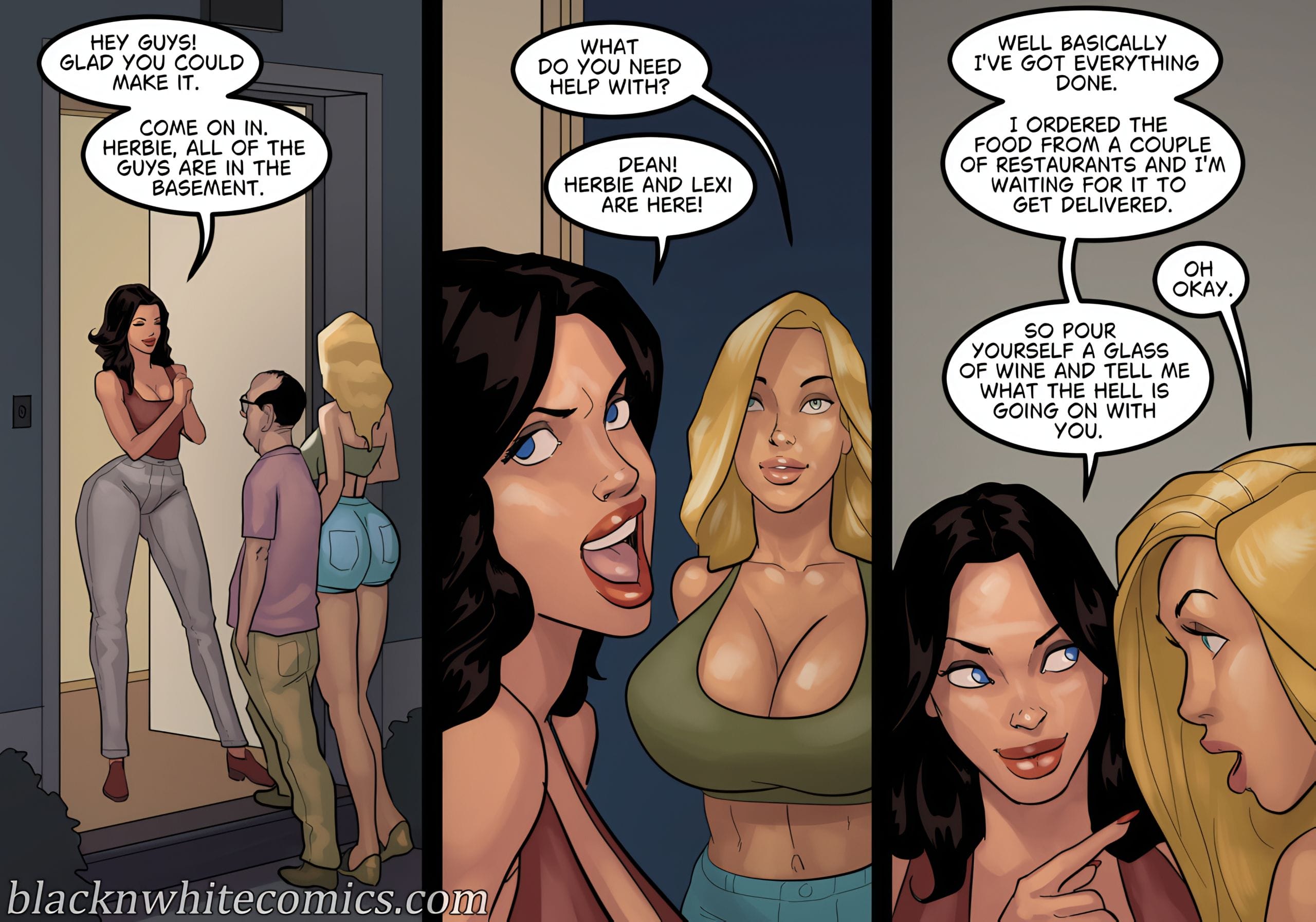 The Poker Game [BlackNWhiteComics] - Chapter 4 — Page 122