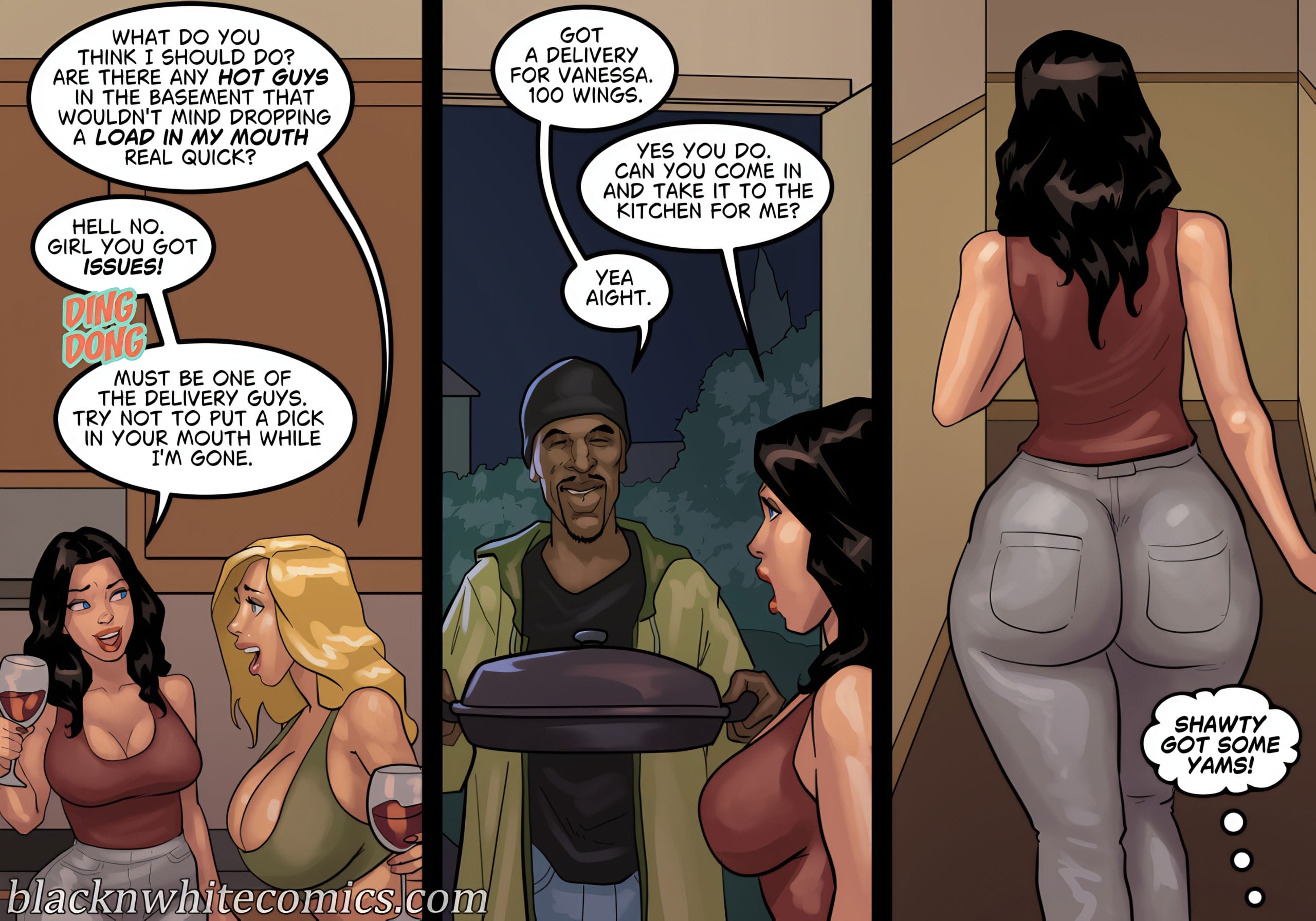 The Poker Game [BlackNWhiteComics] - Chapter 4 — Page 125