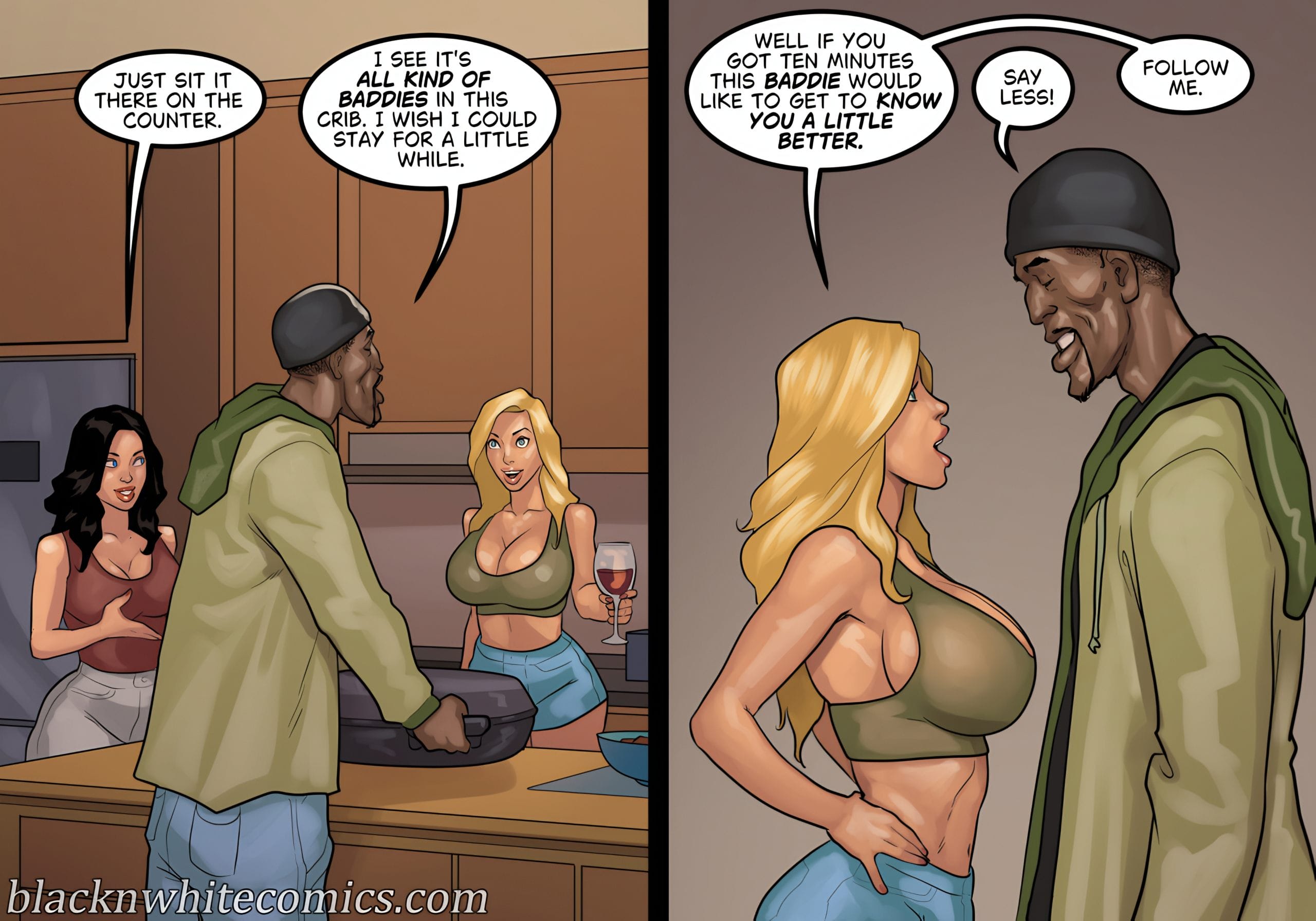 The Poker Game [BlackNWhiteComics] - Chapter 4 — Page 126