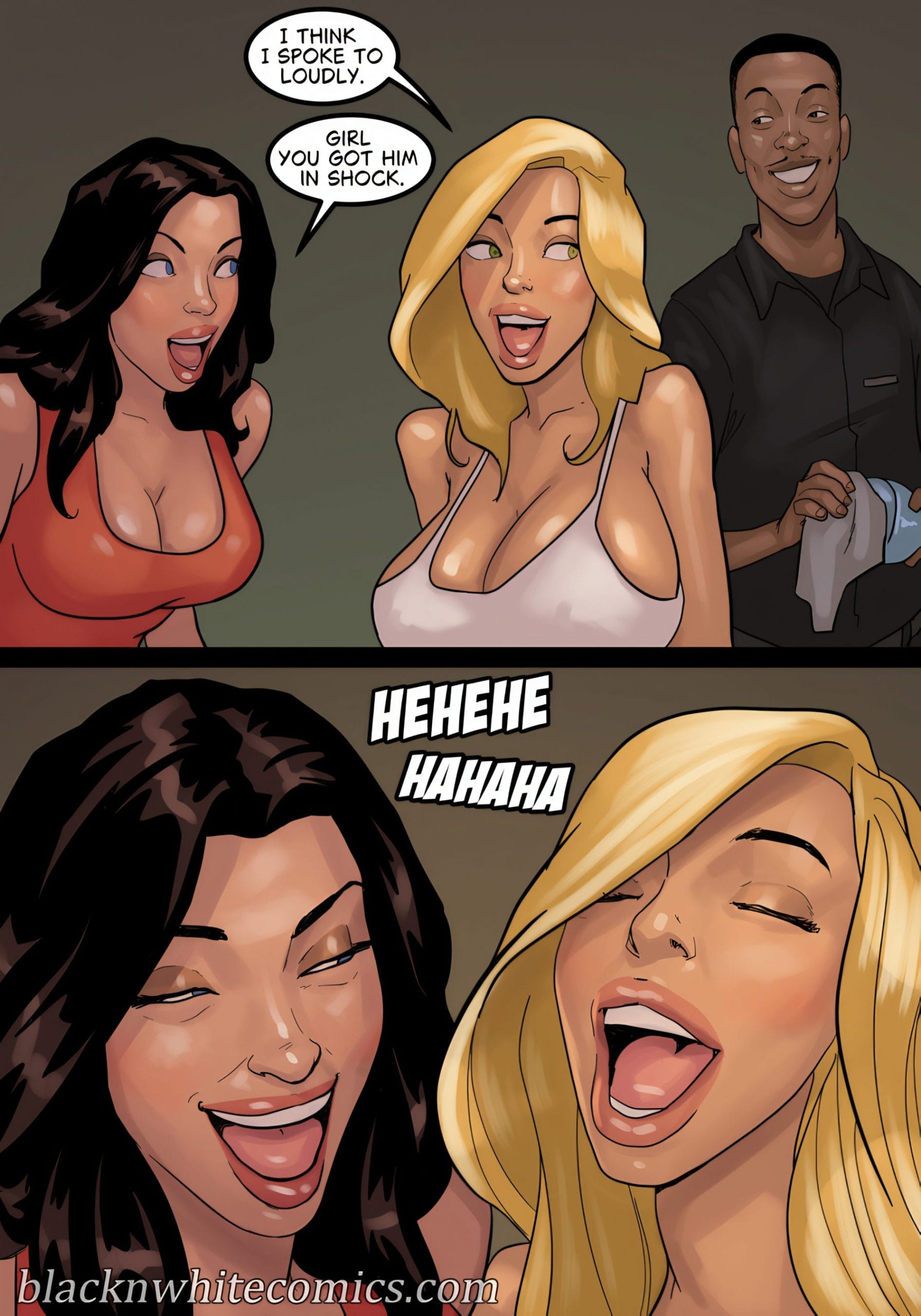 The Poker Game [BlackNWhiteComics] - Chapter 4 — Page 24