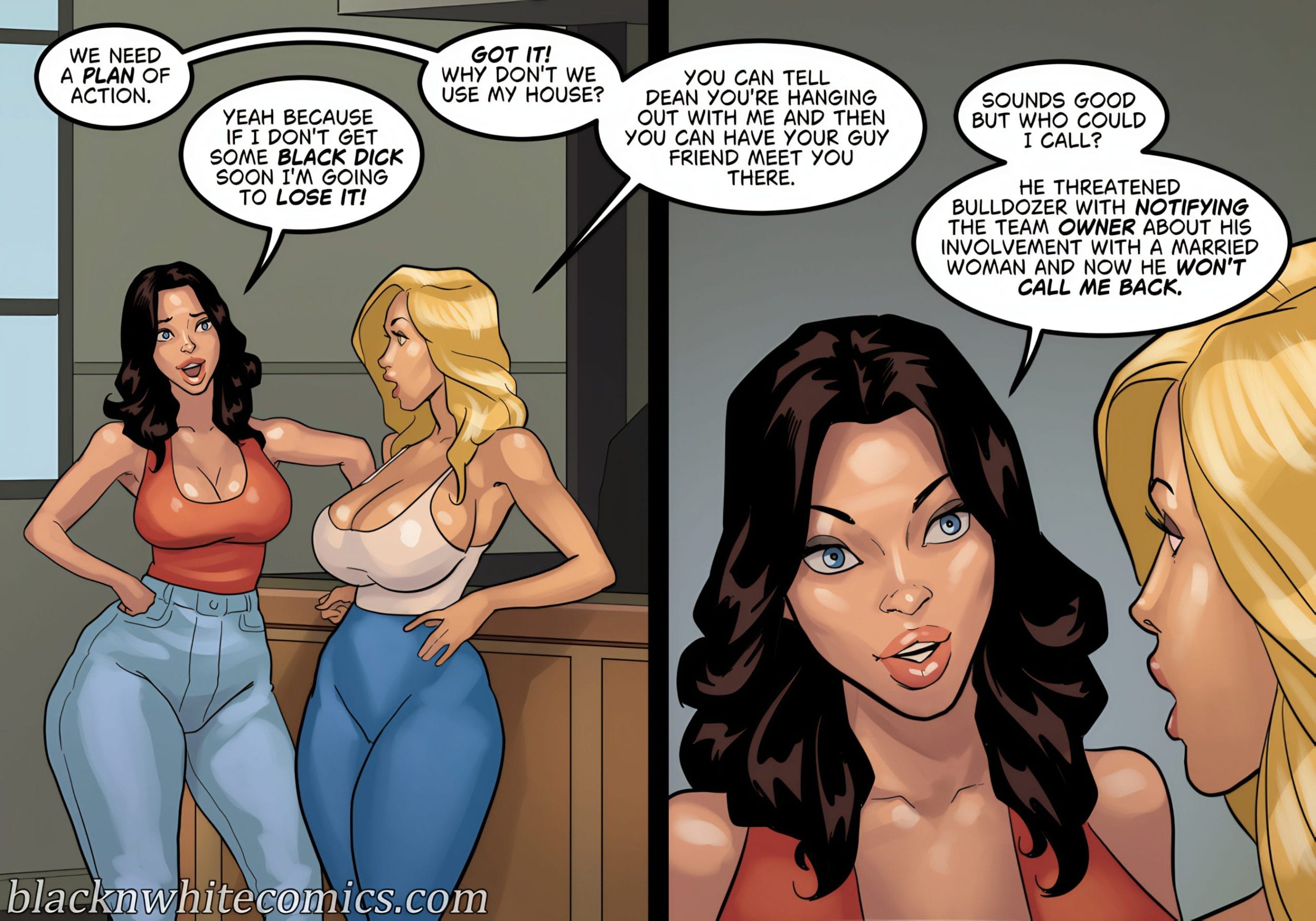 The Poker Game [BlackNWhiteComics] - Chapter 4 — Page 29