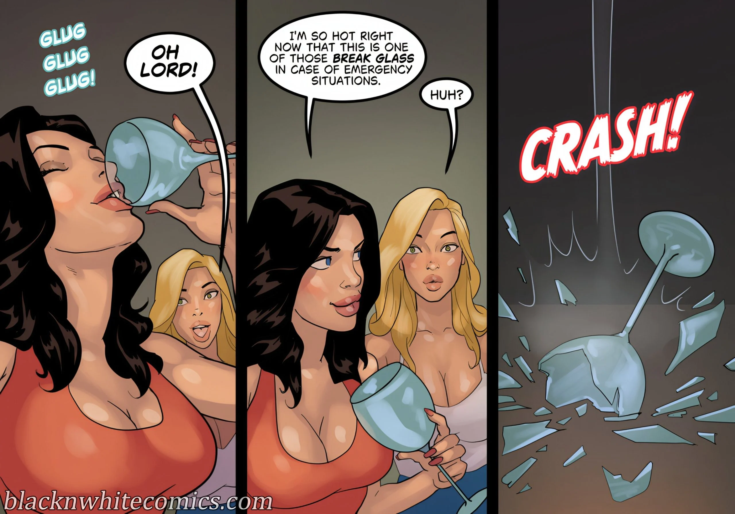 The Poker Game [BlackNWhiteComics] - Chapter 4 — Page 32