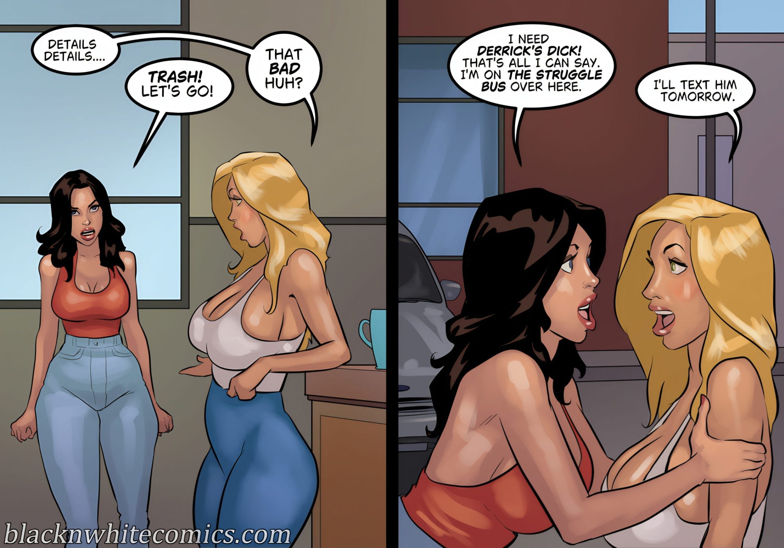 The Poker Game [BlackNWhiteComics] - Chapter 4 — Page 40