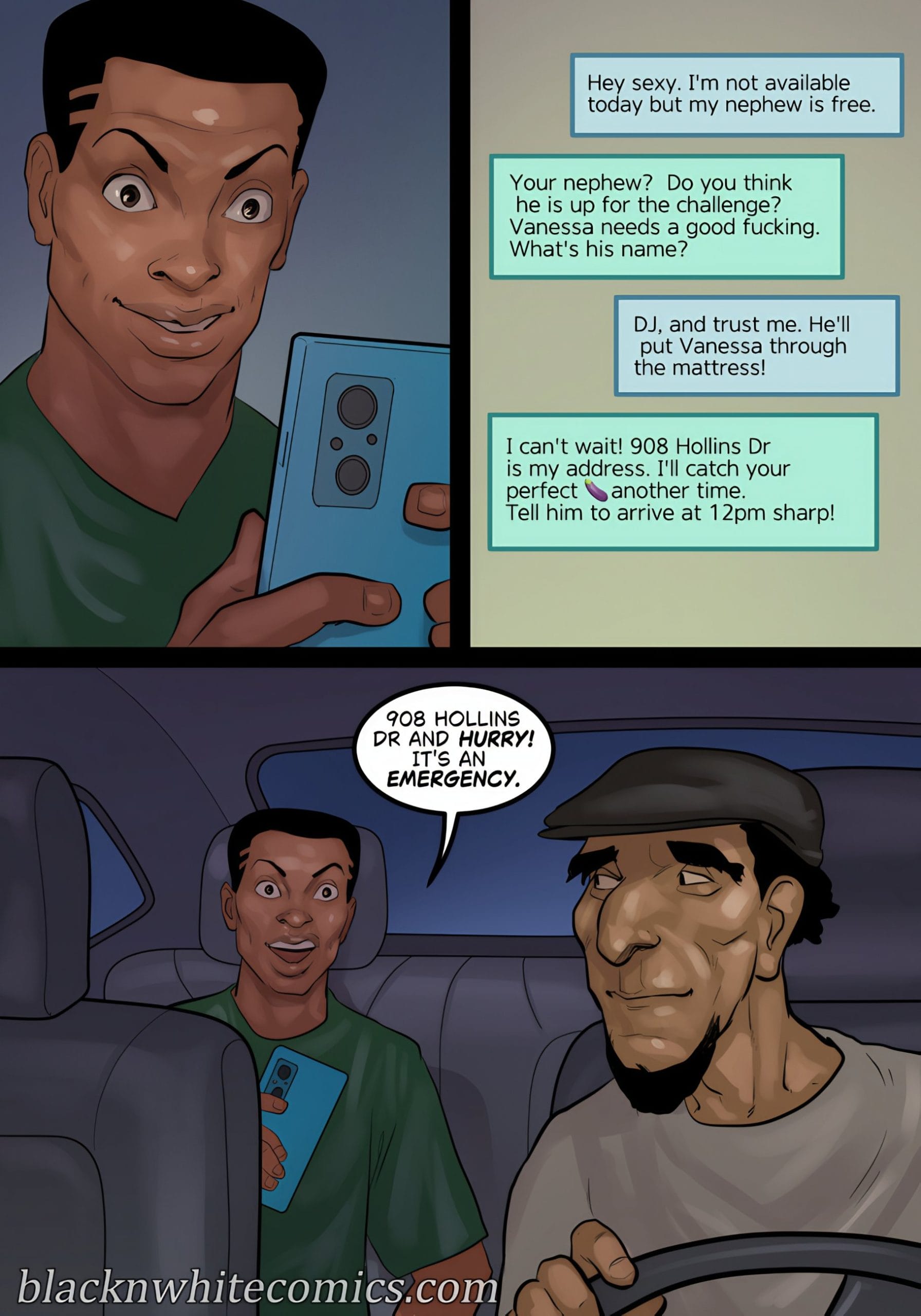 The Poker Game [BlackNWhiteComics] - Chapter 4 — Page 44