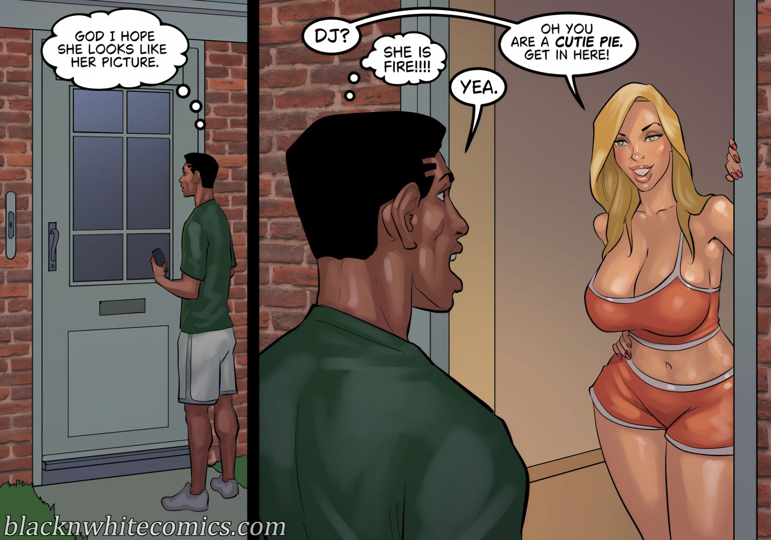 The Poker Game [BlackNWhiteComics] - Chapter 4 — Page 45