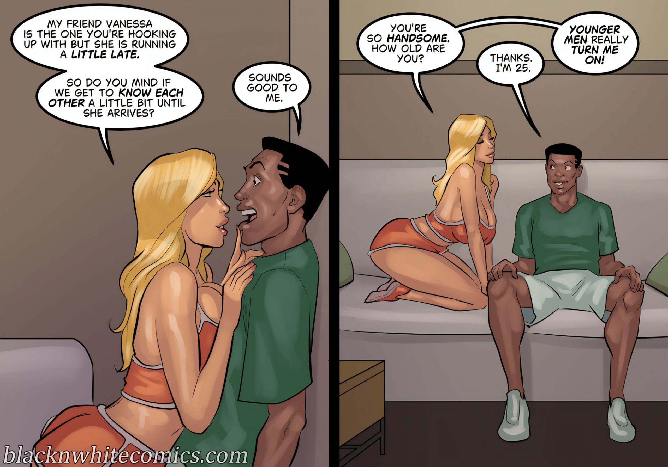 The Poker Game [BlackNWhiteComics] - Chapter 4 — Page 46