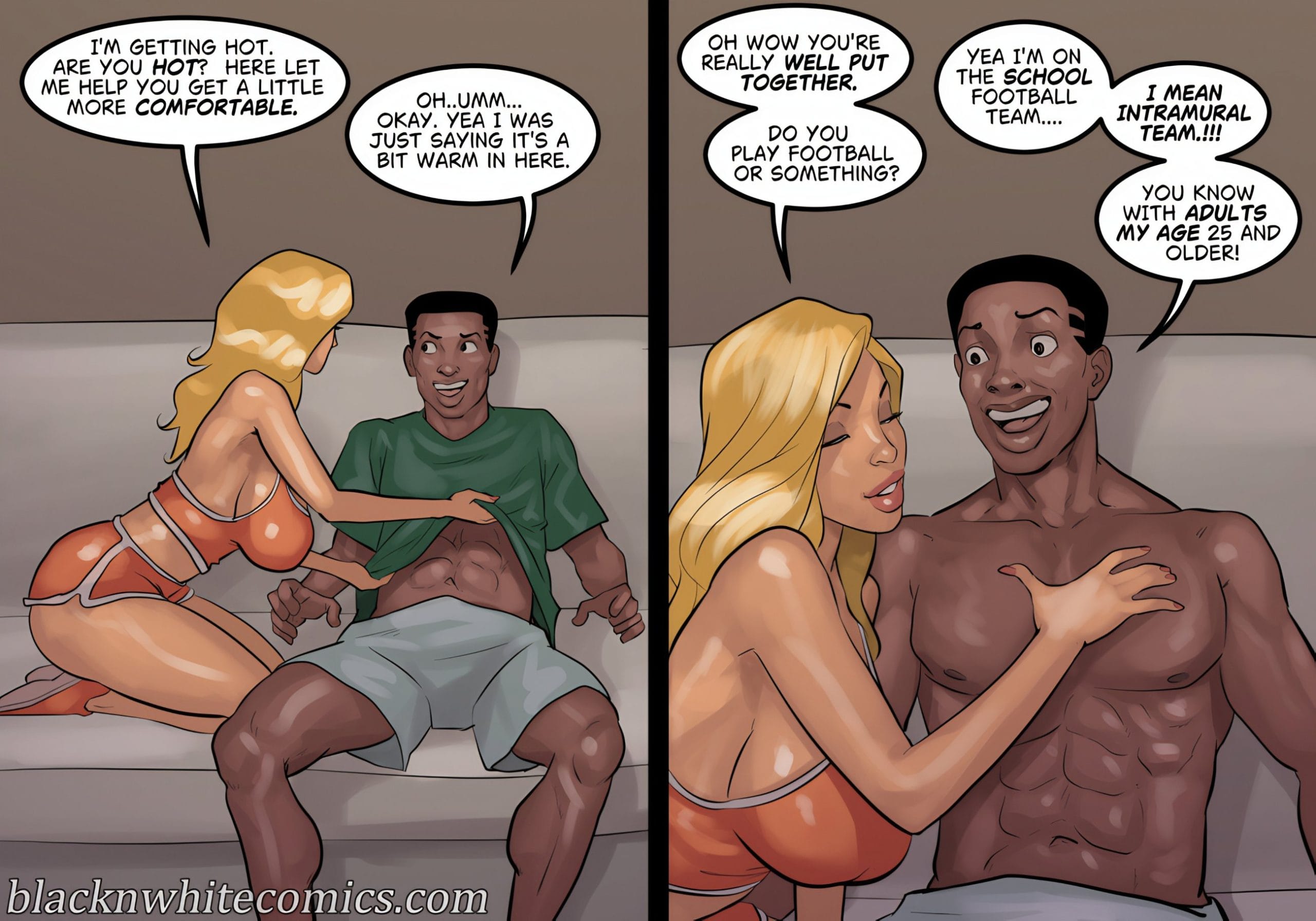 The Poker Game [BlackNWhiteComics] - Chapter 4 — Page 47