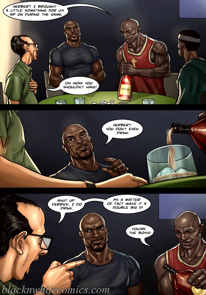 The Poker Game [BlackNWhiteComics] - Chapter 2 — Page 6