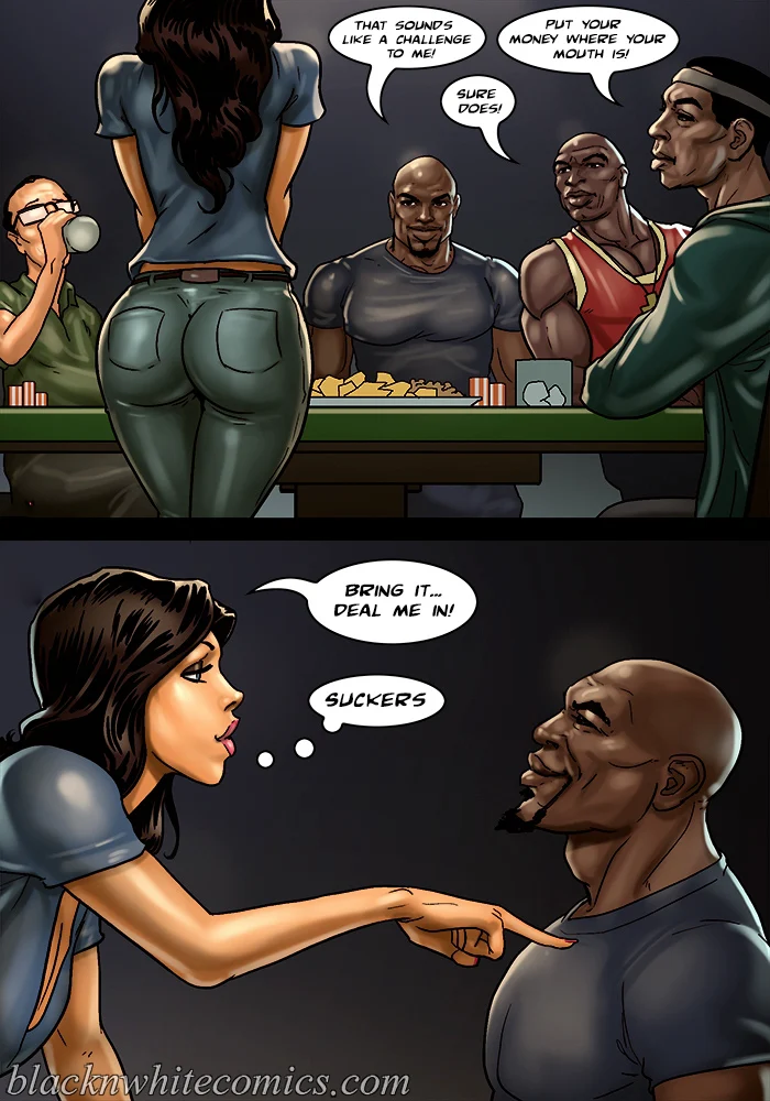 The Poker Game [BlackNWhiteComics] - Chapter 2 — Page 8
