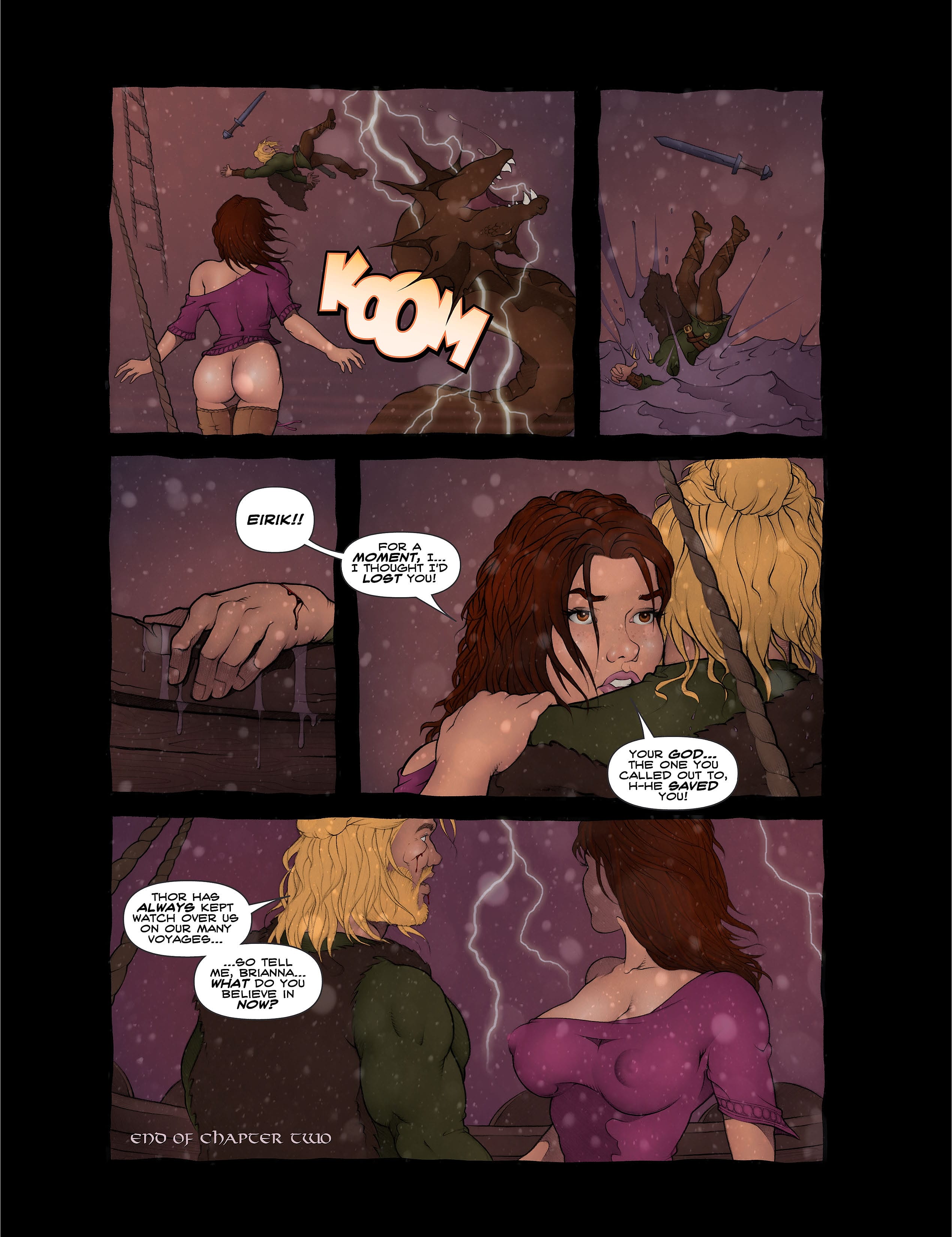 Norse Quest Of The Shield Maiden [James Lemay] - Chapter 2 — Page 34