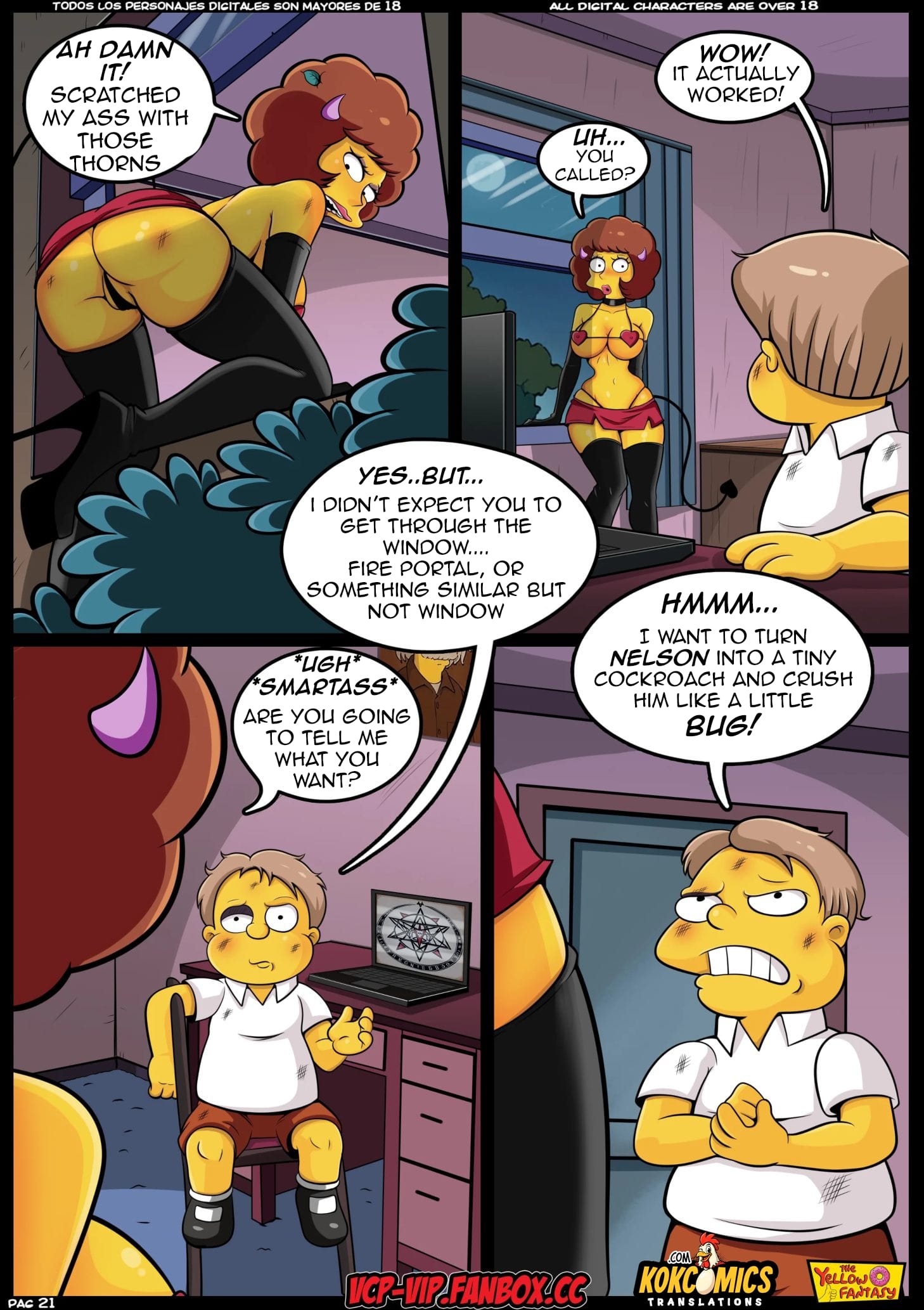 The Pastime (The Simpsons) [The Yellow Fantasy , Croc] - Chapter 16 — Page 22