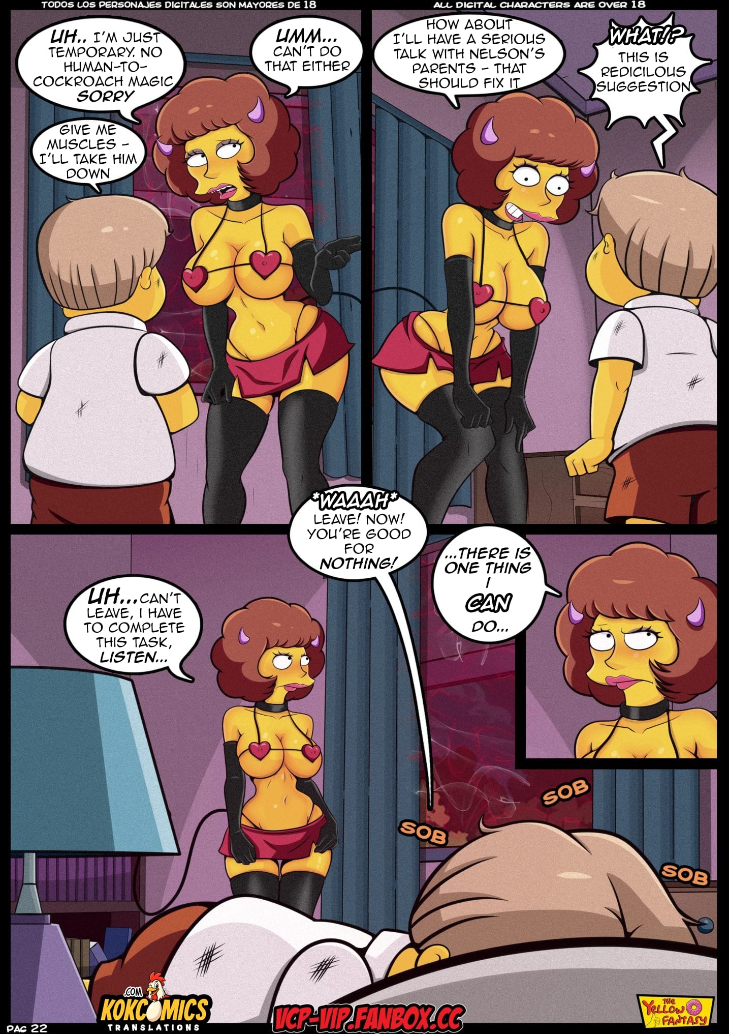 The Pastime (The Simpsons) [The Yellow Fantasy , Croc] - Chapter 16 — Page 23
