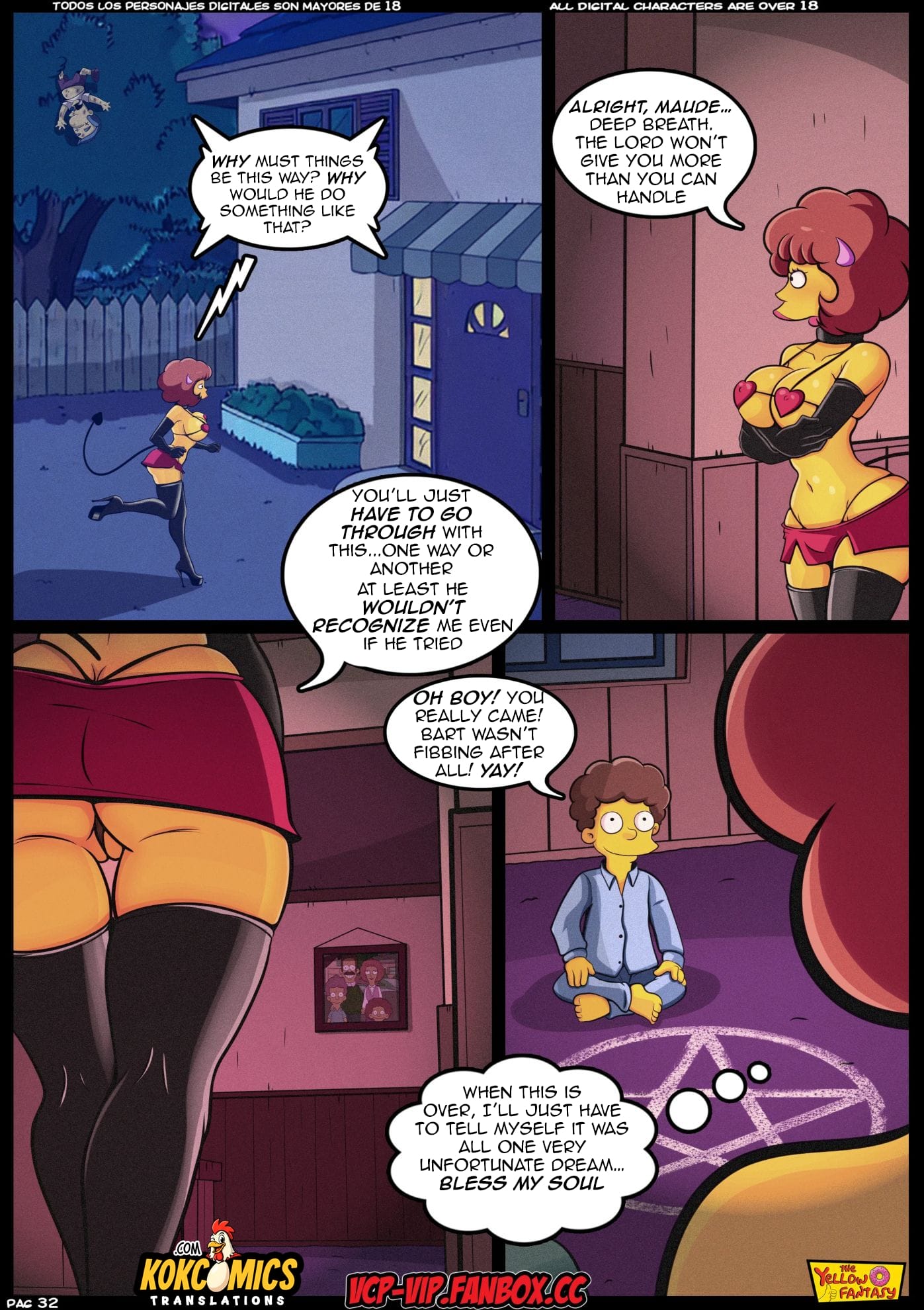 The Pastime (The Simpsons) [The Yellow Fantasy , Croc] - Chapter 16 — Page 33