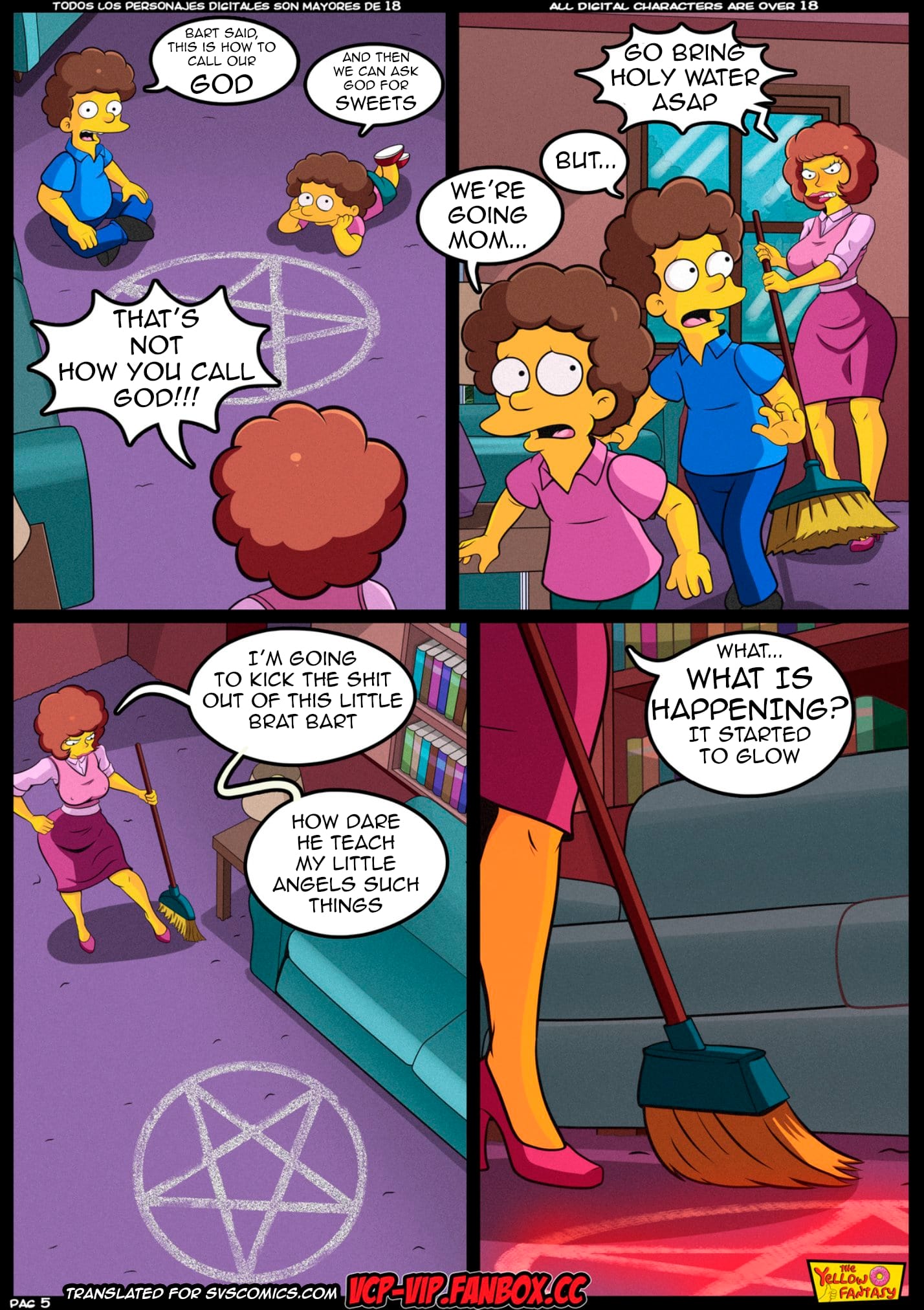 The Pastime (The Simpsons) [The Yellow Fantasy , Croc] - Chapter 16 — Page 6