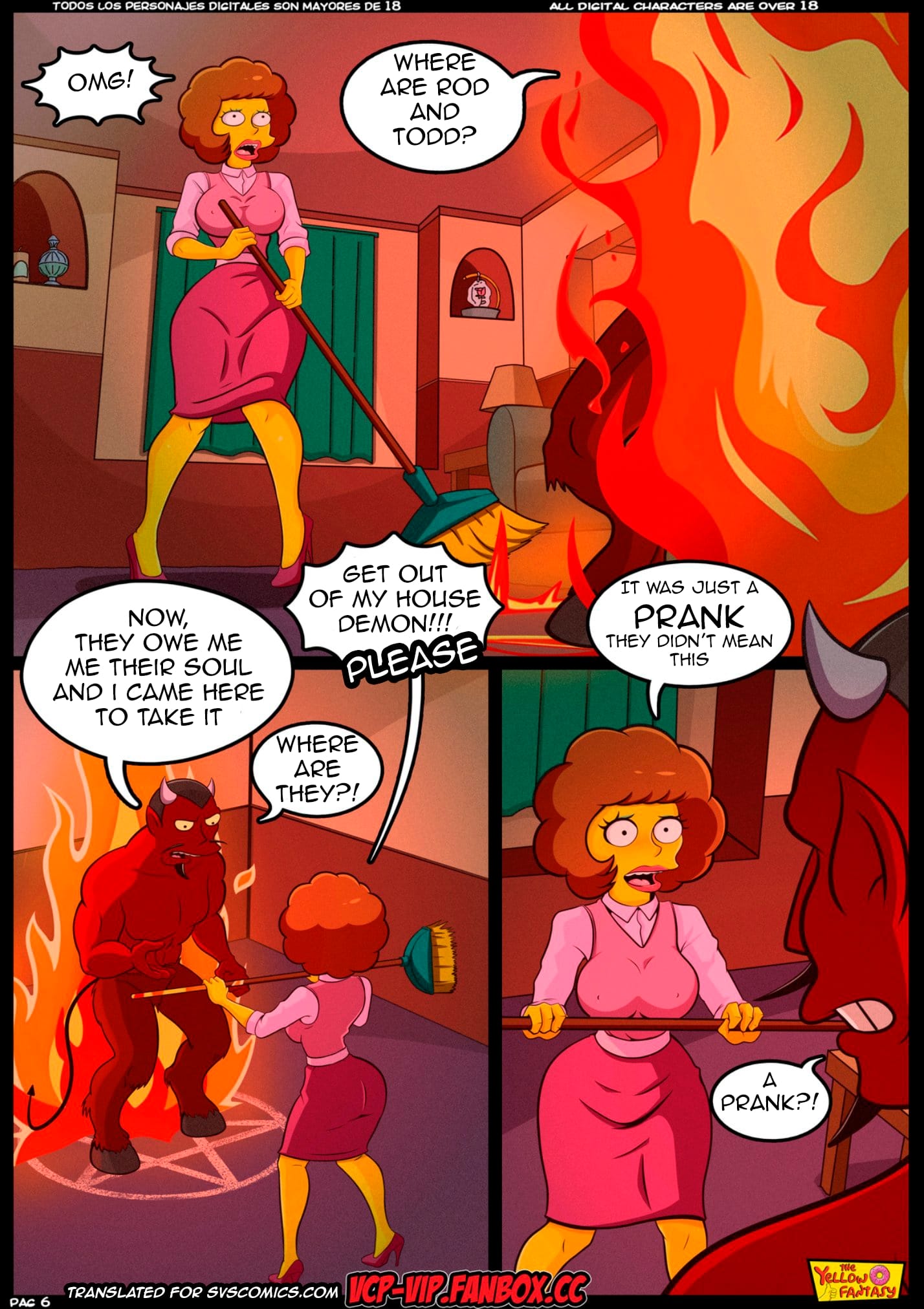 The Pastime (The Simpsons) [The Yellow Fantasy , Croc] - Chapter 16 — Page 7