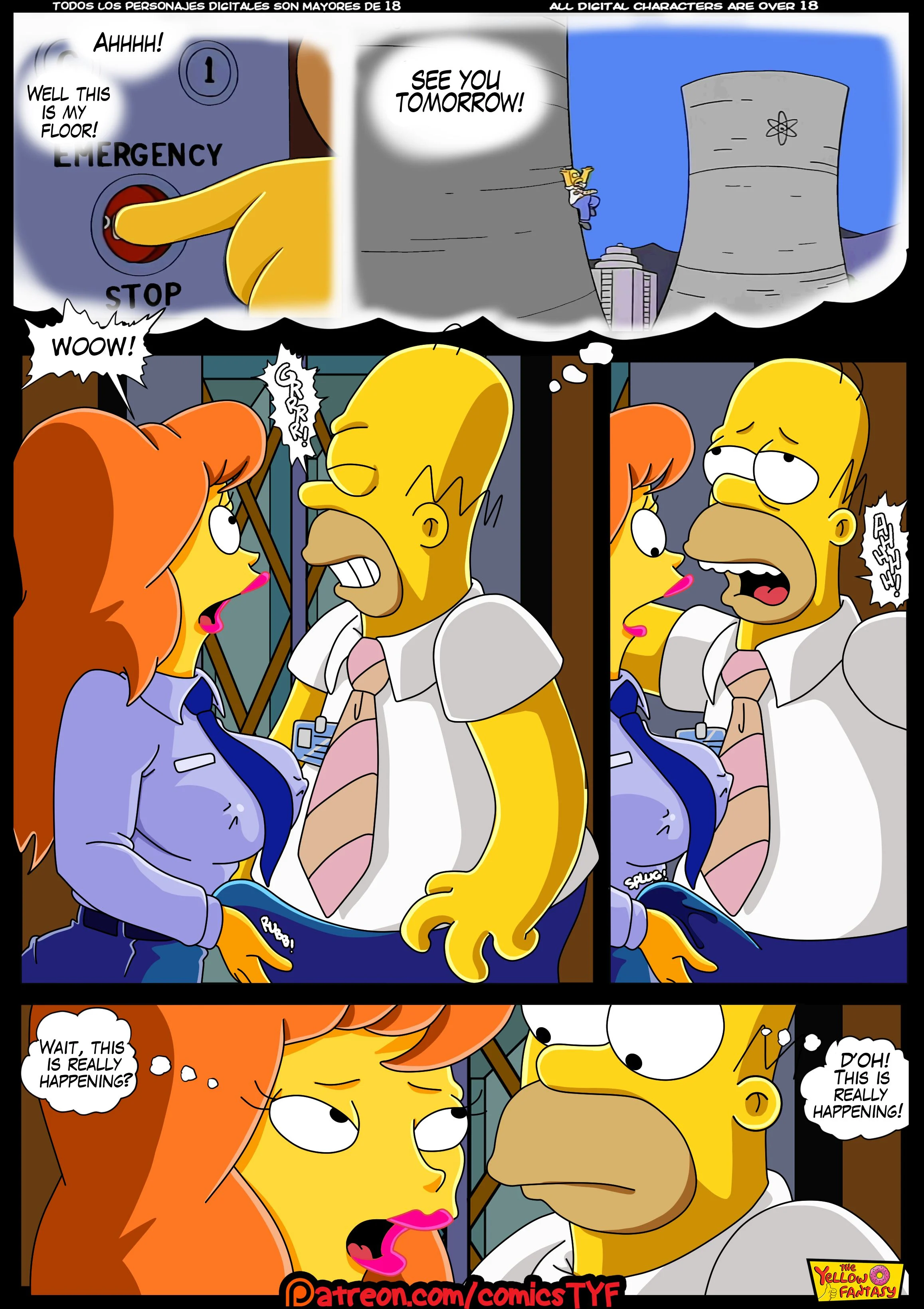 The Pastime (The Simpsons) [The Yellow Fantasy , Croc] - Chapter 2 — Page 19