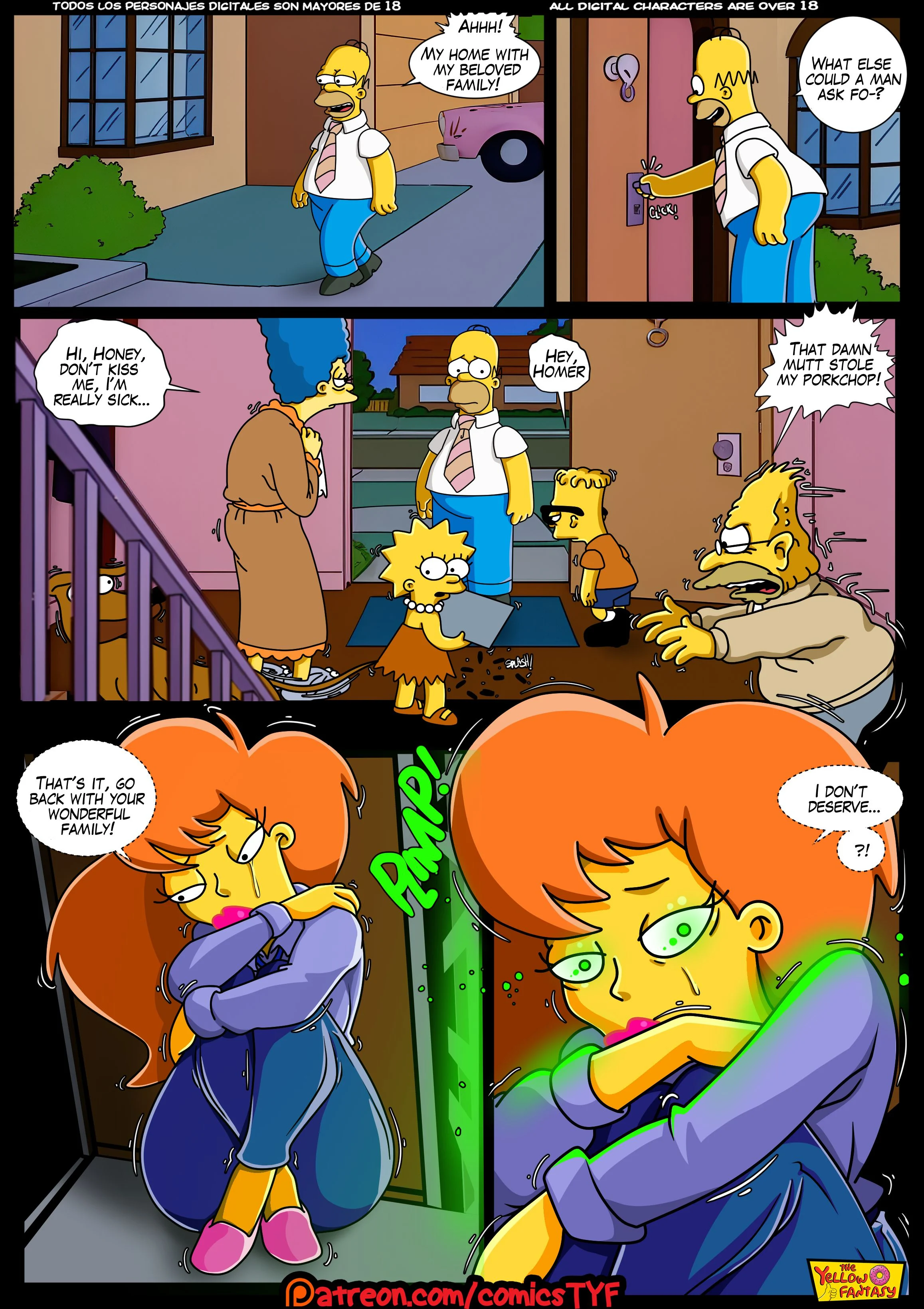 The Pastime (The Simpsons) [The Yellow Fantasy , Croc] - Chapter 2 — Page 24