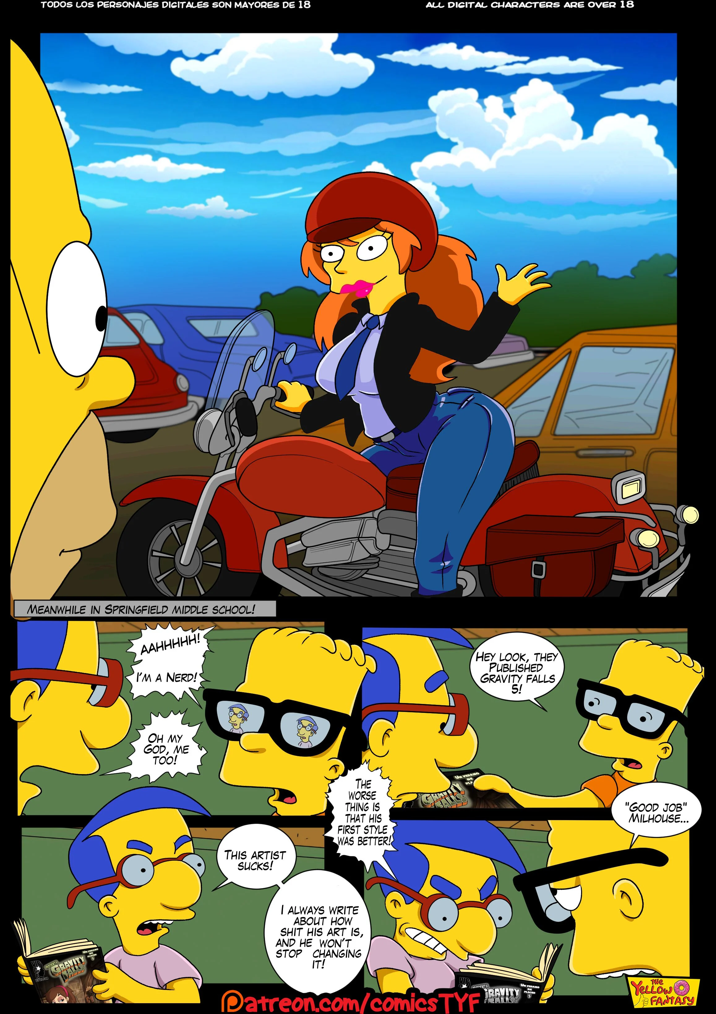 The Pastime (The Simpsons) [The Yellow Fantasy , Croc] - Chapter 2 — Page 4