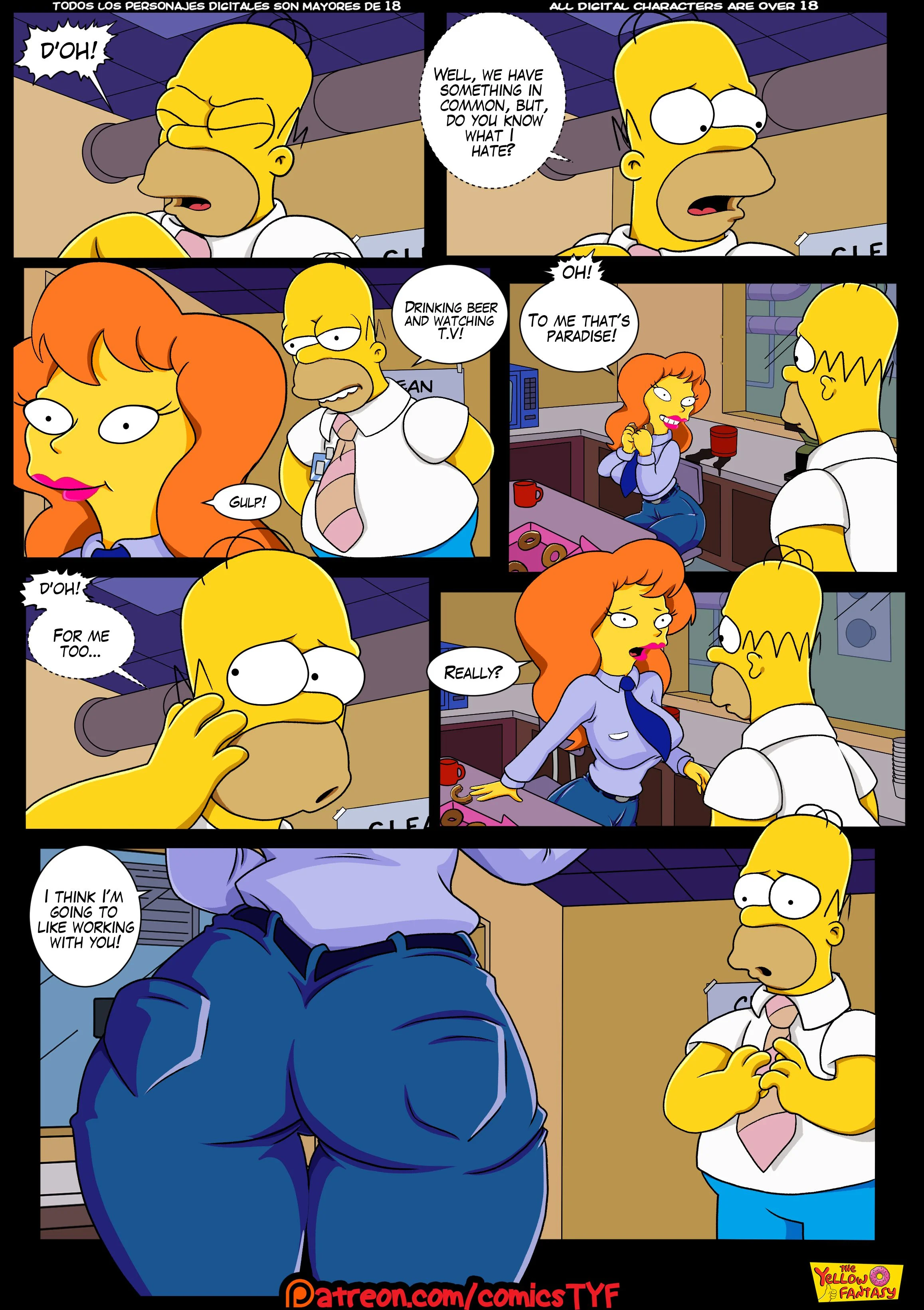 The Pastime (The Simpsons) [The Yellow Fantasy , Croc] - Chapter 2 — Page 8