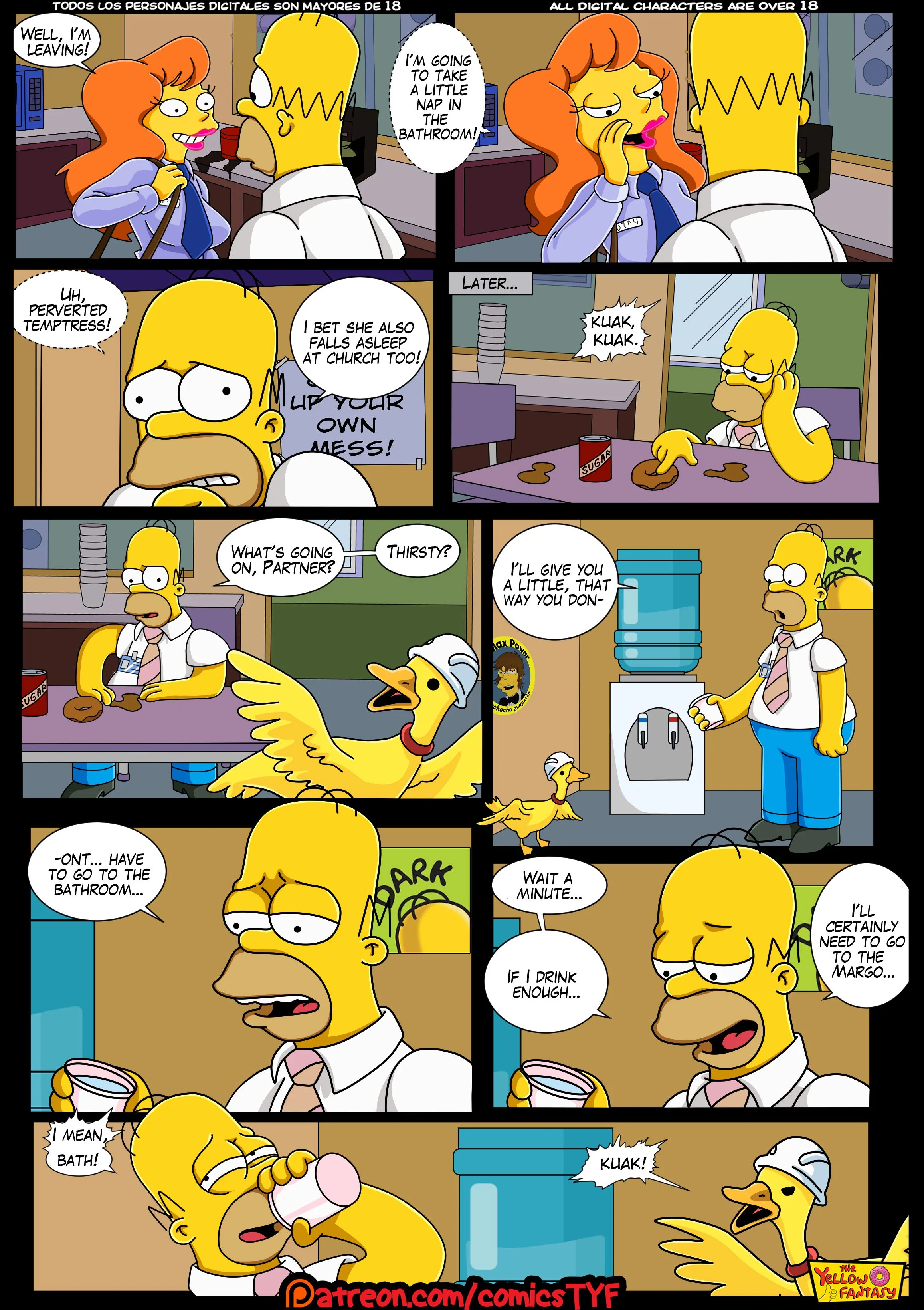 The Pastime (The Simpsons) [The Yellow Fantasy , Croc] - Chapter 2 — Page 9