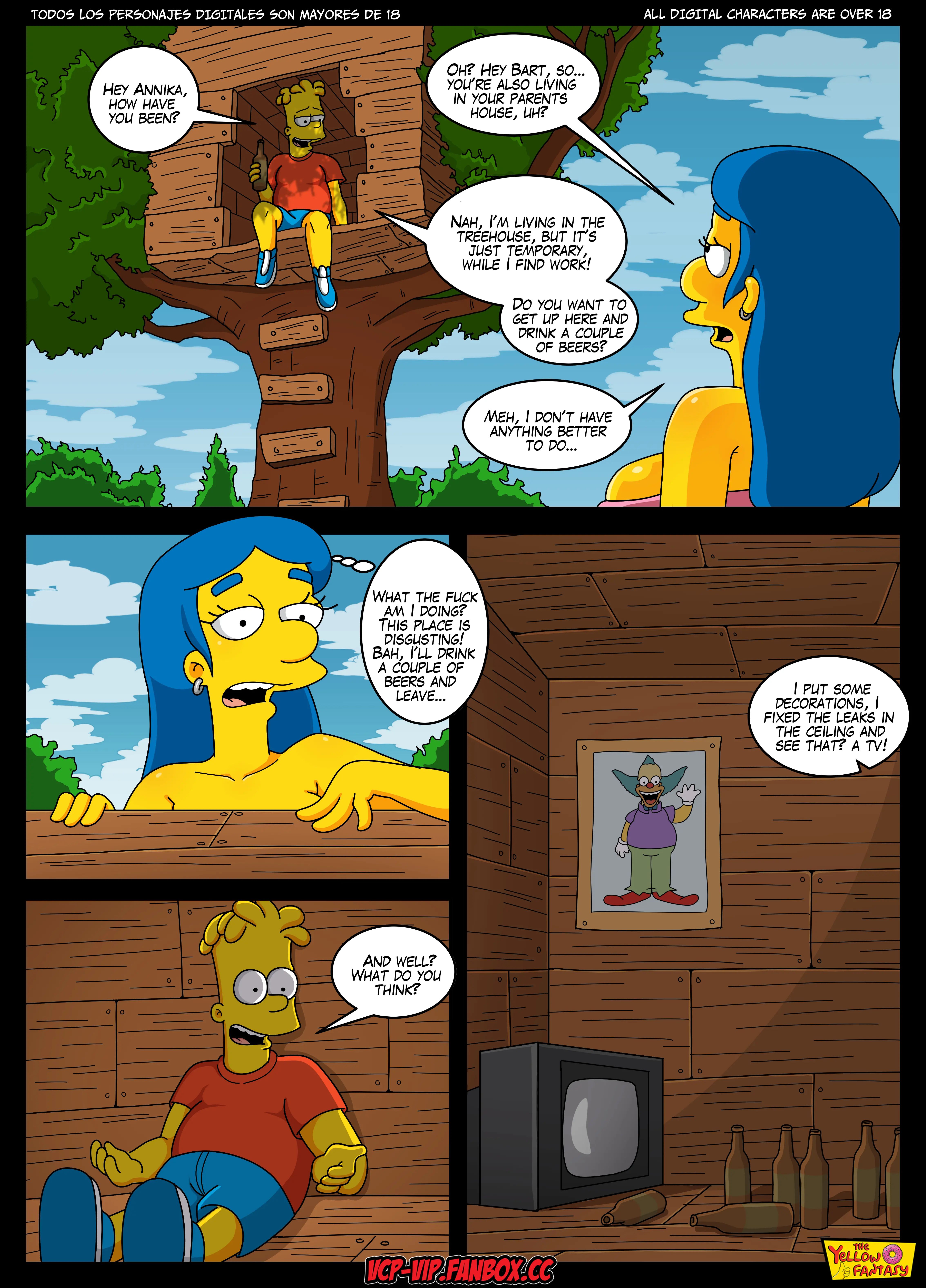 The Pastime (The Simpsons) [The Yellow Fantasy , Croc] - Chapter 6 — Page 5