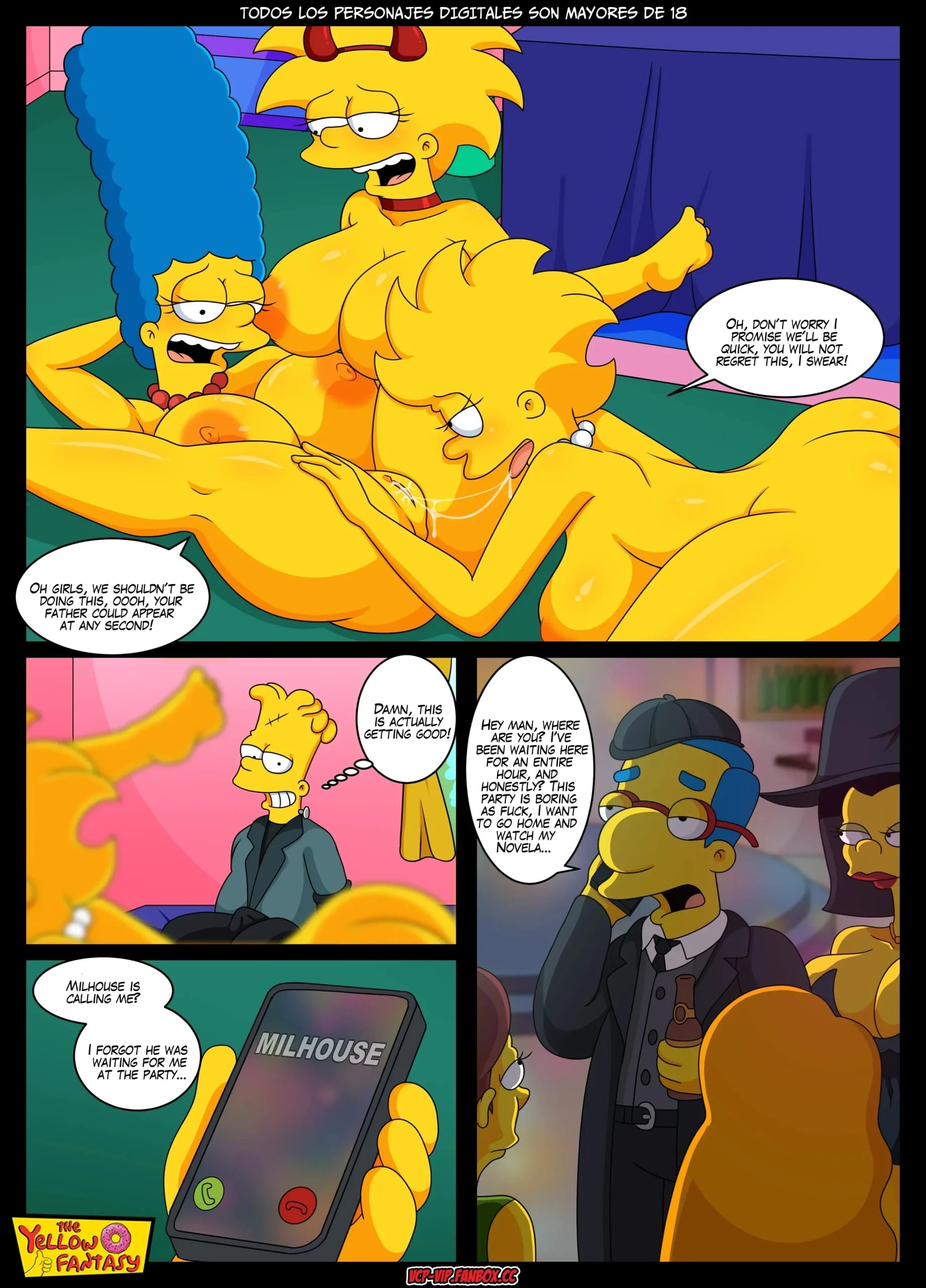 The Pastime (The Simpsons) [The Yellow Fantasy , Croc] - Chapter 12 — Page 6