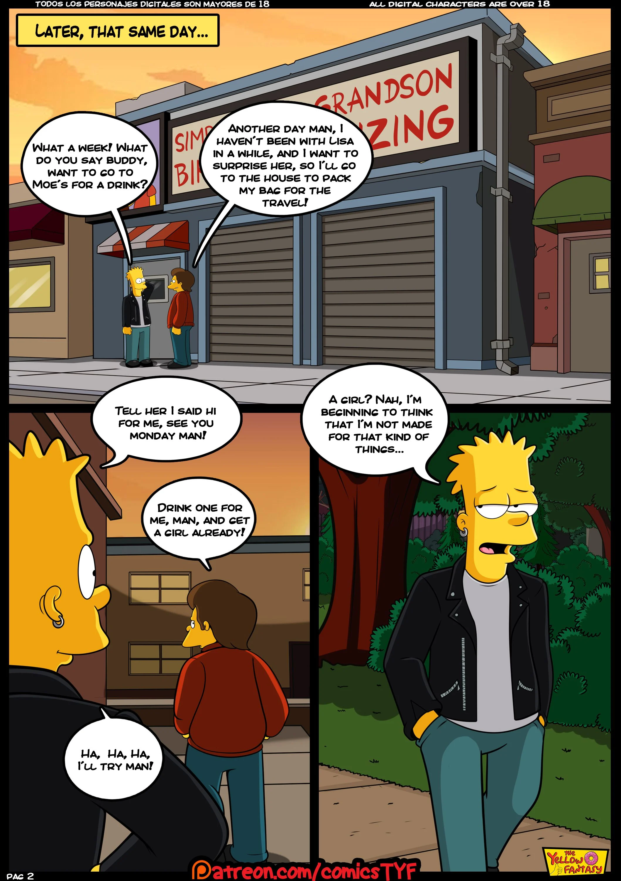 The Pastime (The Simpsons) [The Yellow Fantasy , Croc] - Chapter 3 — Page 4