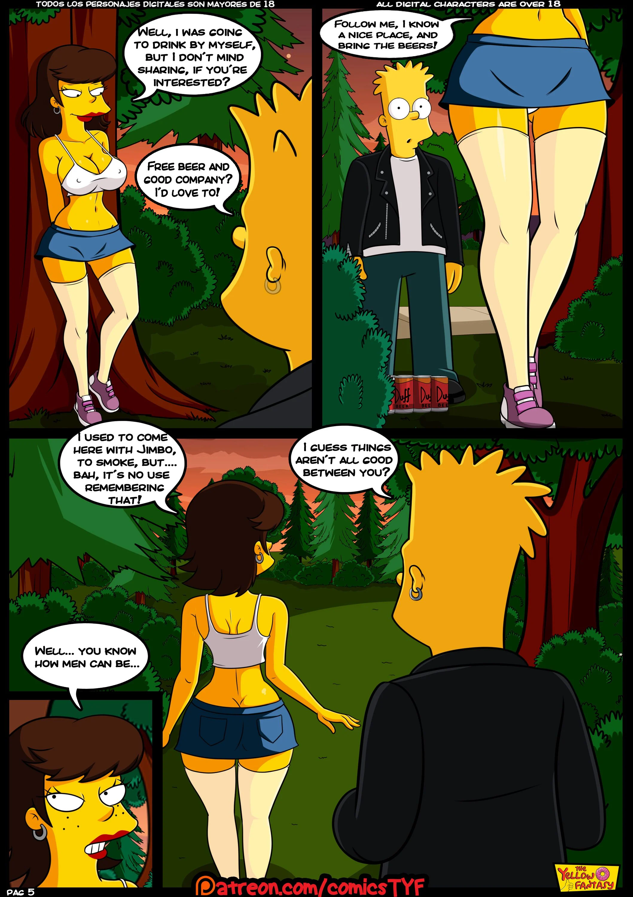 The Pastime (The Simpsons) [The Yellow Fantasy , Croc] - Chapter 3 — Page 7
