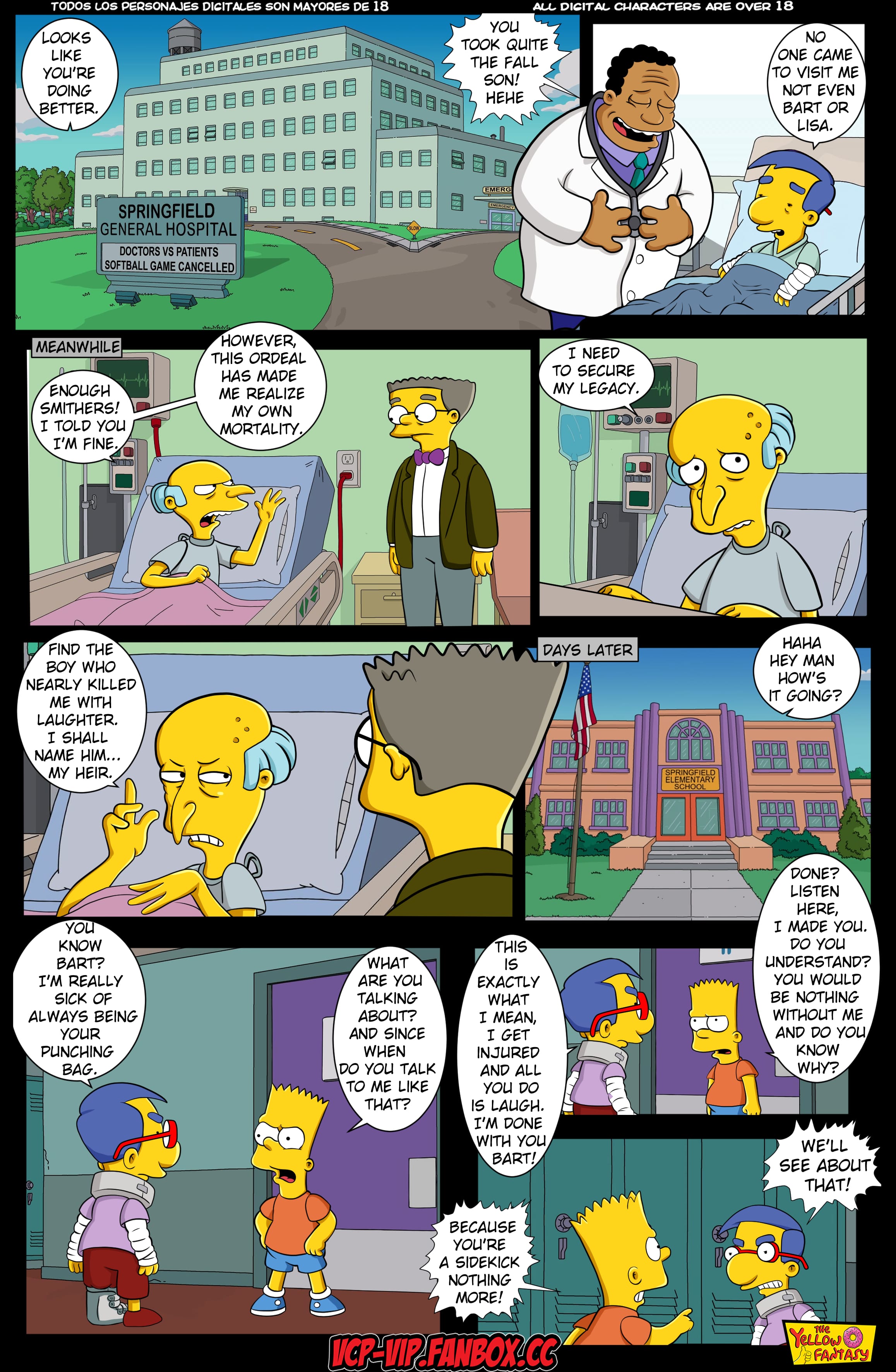 The Pastime (The Simpsons) [The Yellow Fantasy , Croc] - Chapter 7 — Page 7