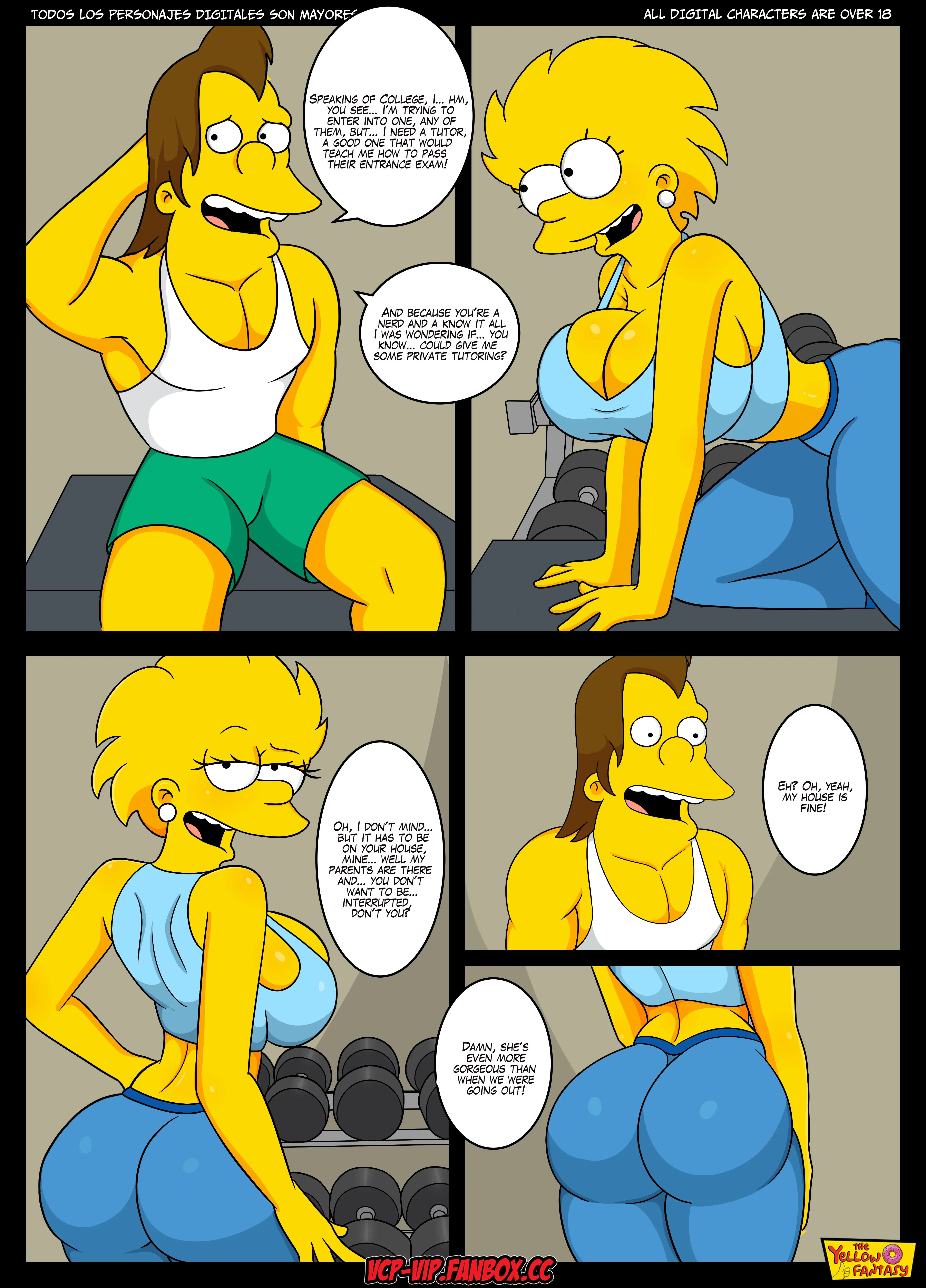 The Pastime (The Simpsons) [The Yellow Fantasy , Croc] - Chapter 8 — Page 4