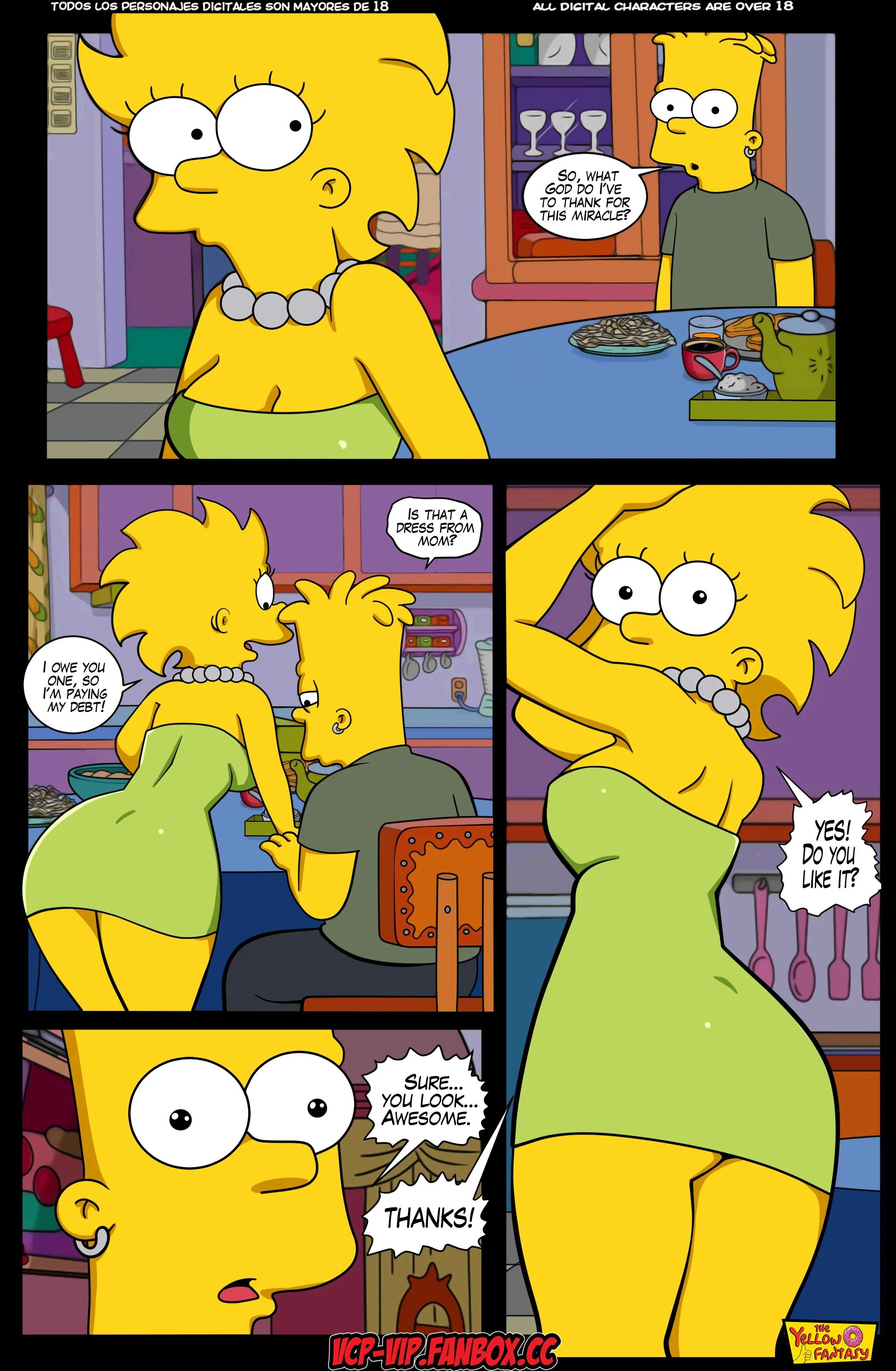 The Pastime (The Simpsons) [The Yellow Fantasy , Croc] - Chapter 10 — Page 34