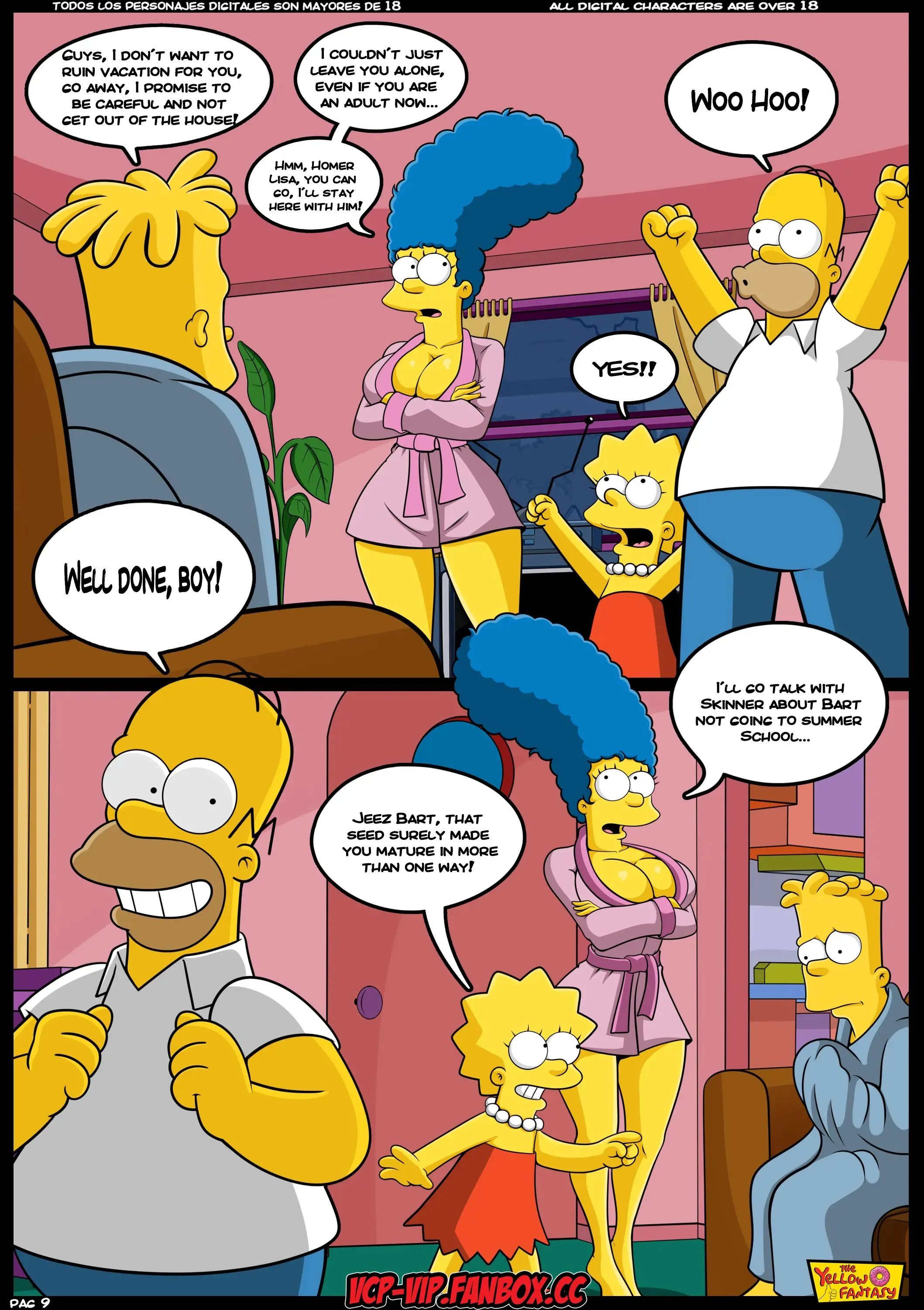 The Pastime (The Simpsons) [The Yellow Fantasy , Croc] - Chapter 4 — Page 10