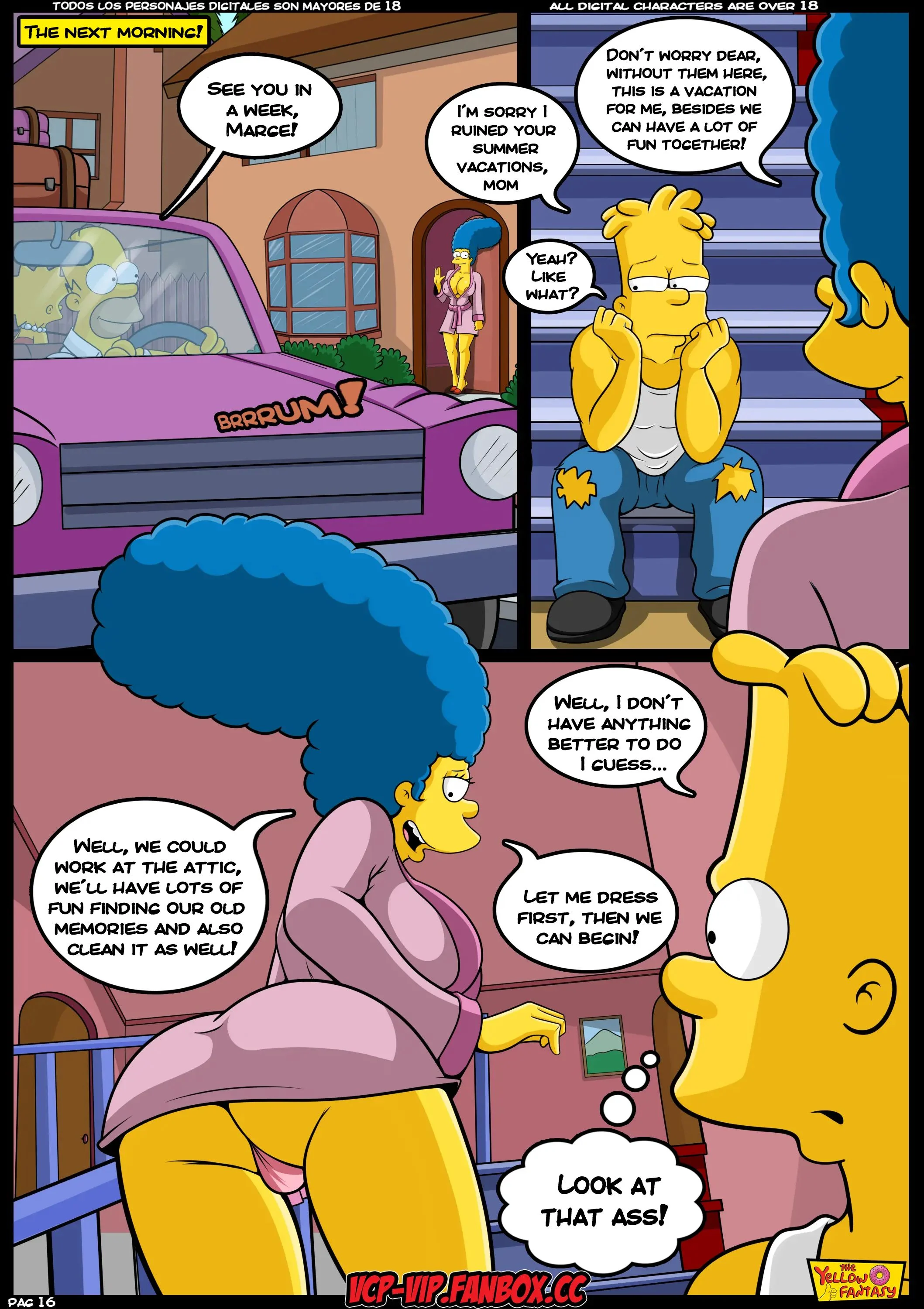 The Pastime (The Simpsons) [The Yellow Fantasy , Croc] - Chapter 4 — Page 17