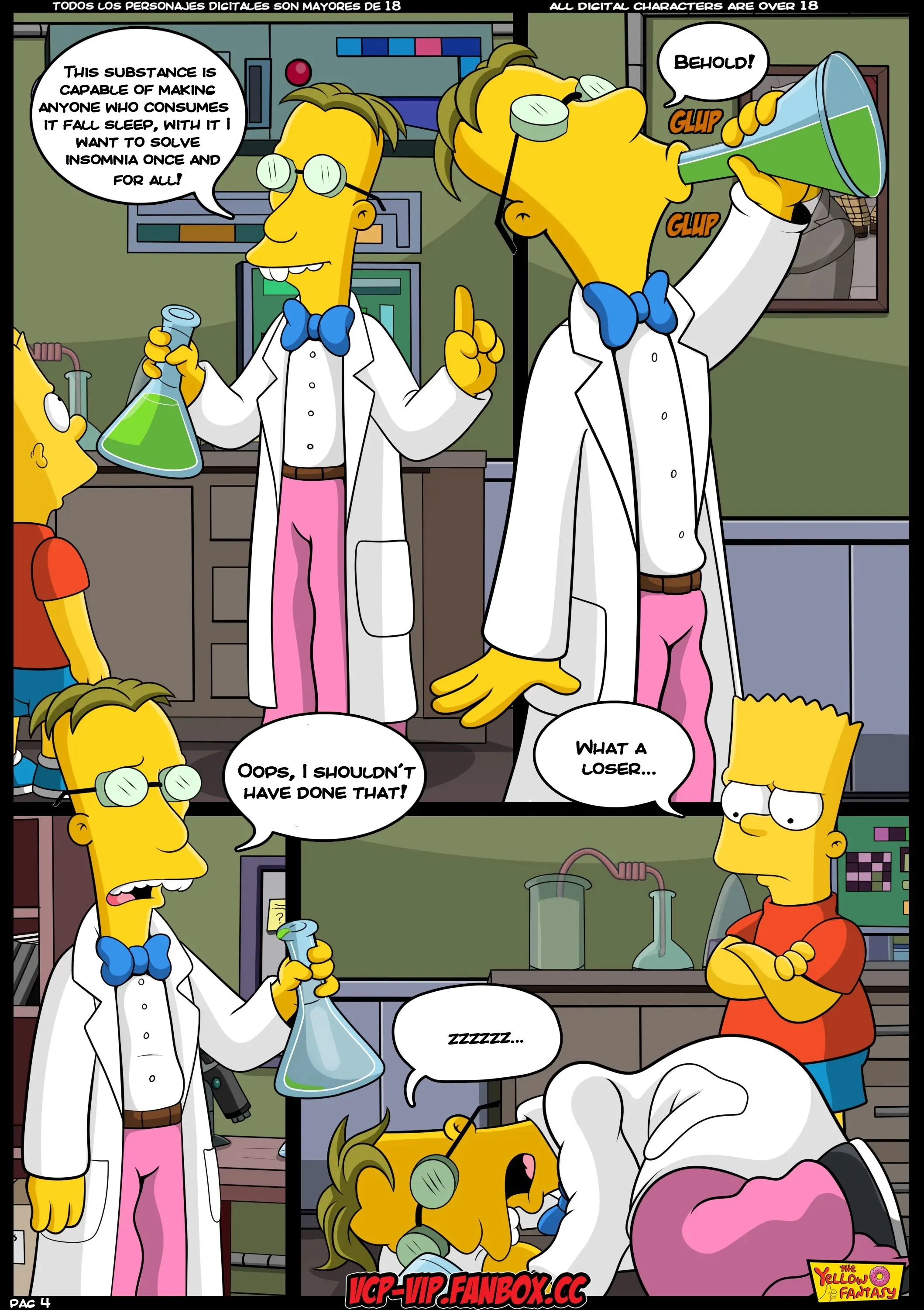 The Pastime (The Simpsons) [The Yellow Fantasy , Croc] - Chapter 4 — Page 5