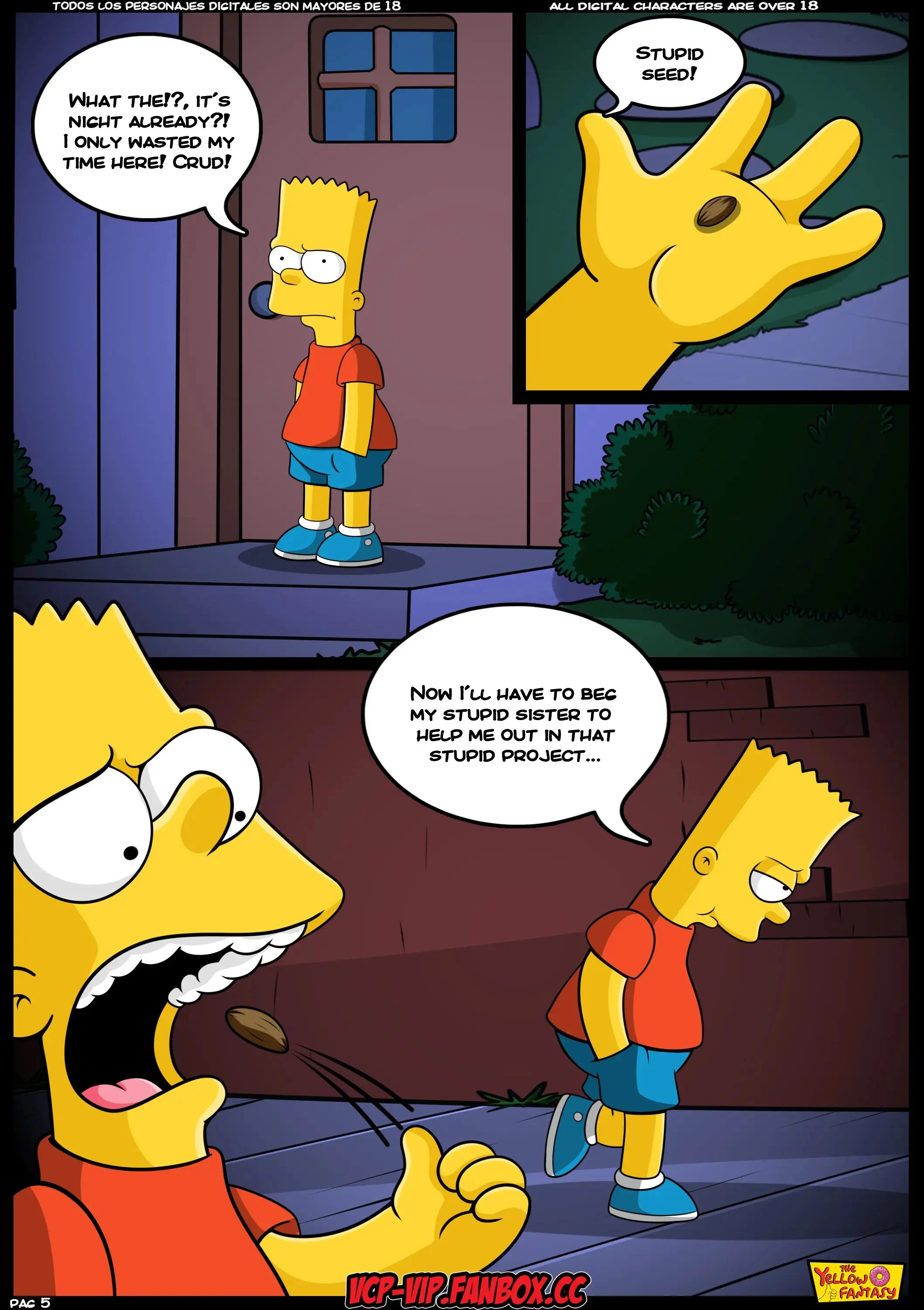 The Pastime (The Simpsons) [The Yellow Fantasy , Croc] - Chapter 4 — Page 6