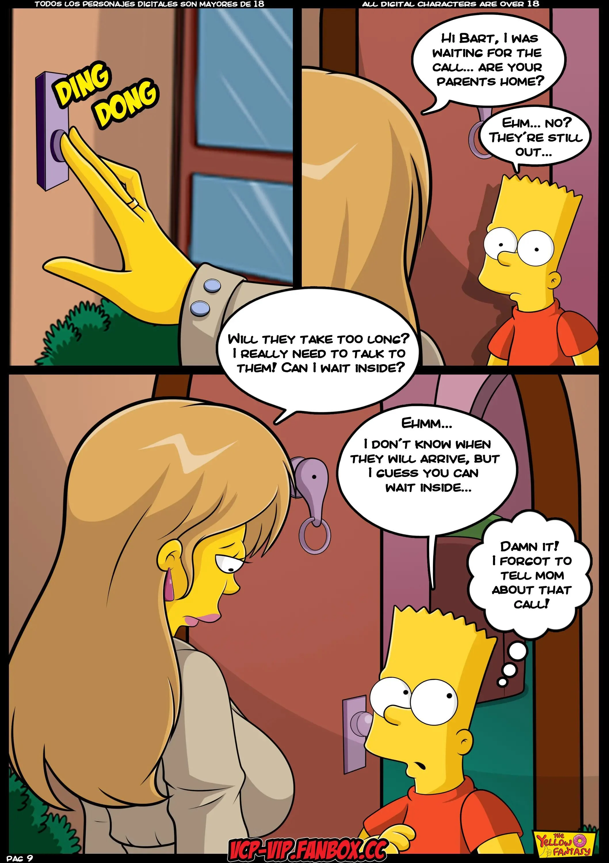 The Pastime (The Simpsons) [The Yellow Fantasy , Croc] - Chapter 9 — Page 10