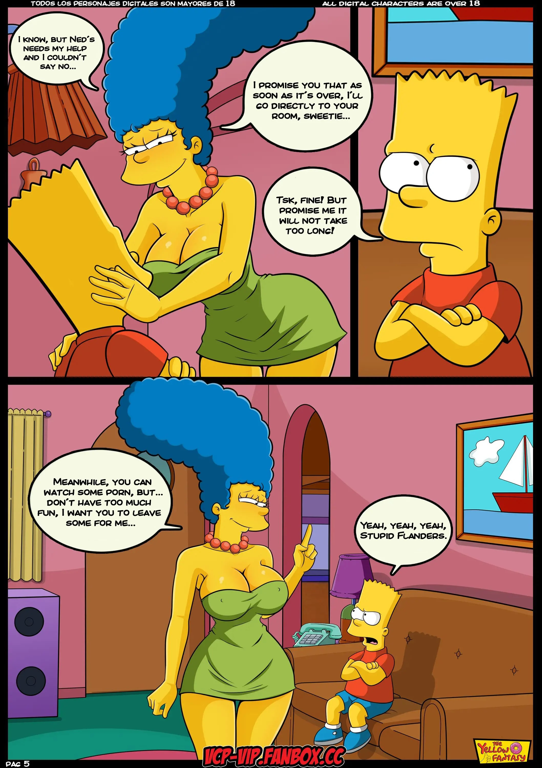 The Pastime (The Simpsons) [The Yellow Fantasy , Croc] - Chapter 9 — Page 6